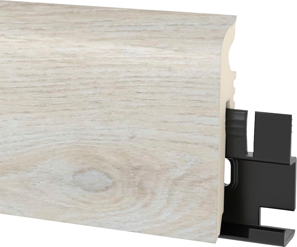 Image of Arbiton Sockelleiste »VIGO 60 Vermont«, (Set, 2 St., 2 Stück á 2,20m), Eiche, Hochwertige Designleiste für Vinyl bei Ackermann Versand Schweiz