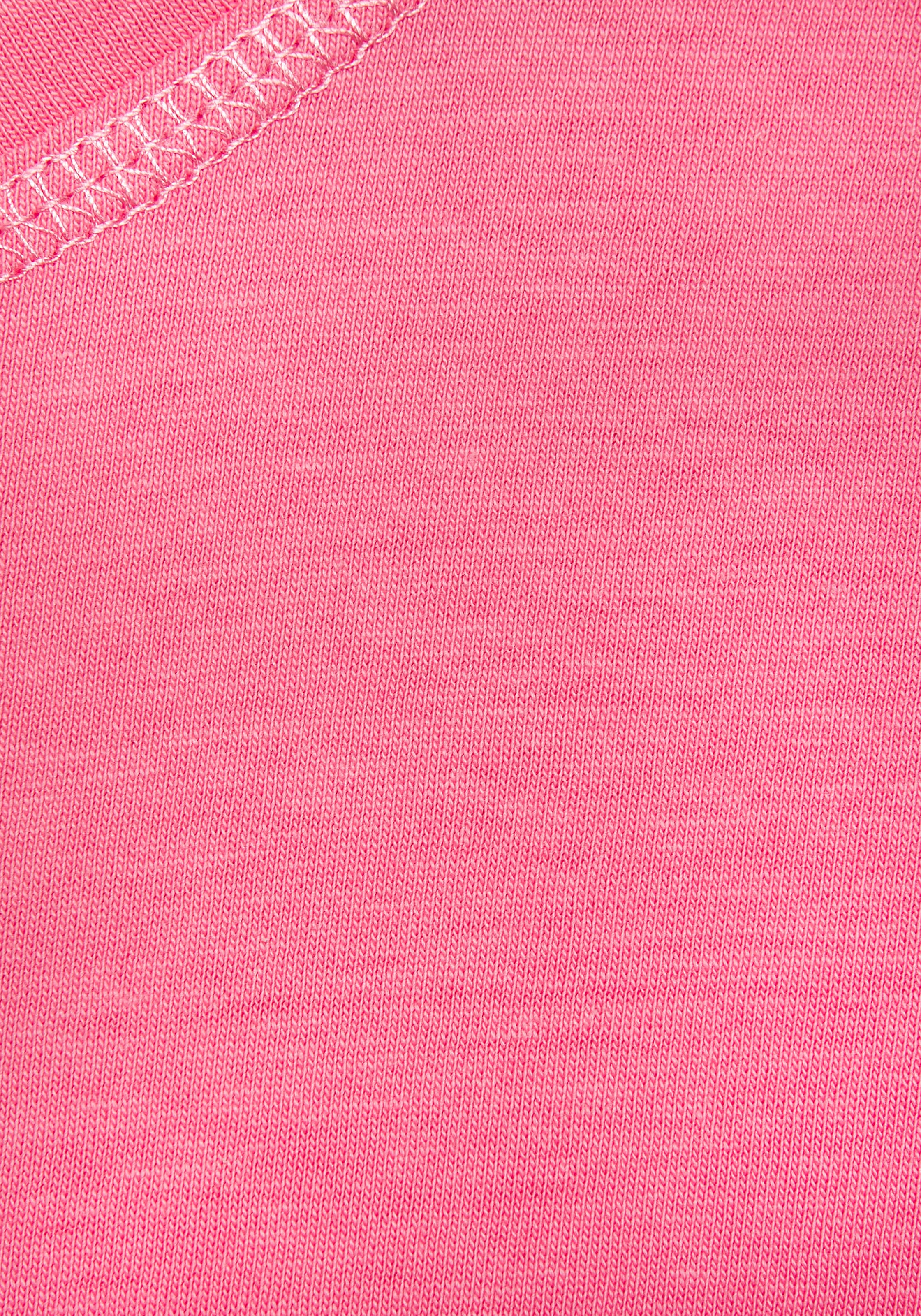 Vivance Dreams Pyjamaoberteil, mit schönem Frontprint