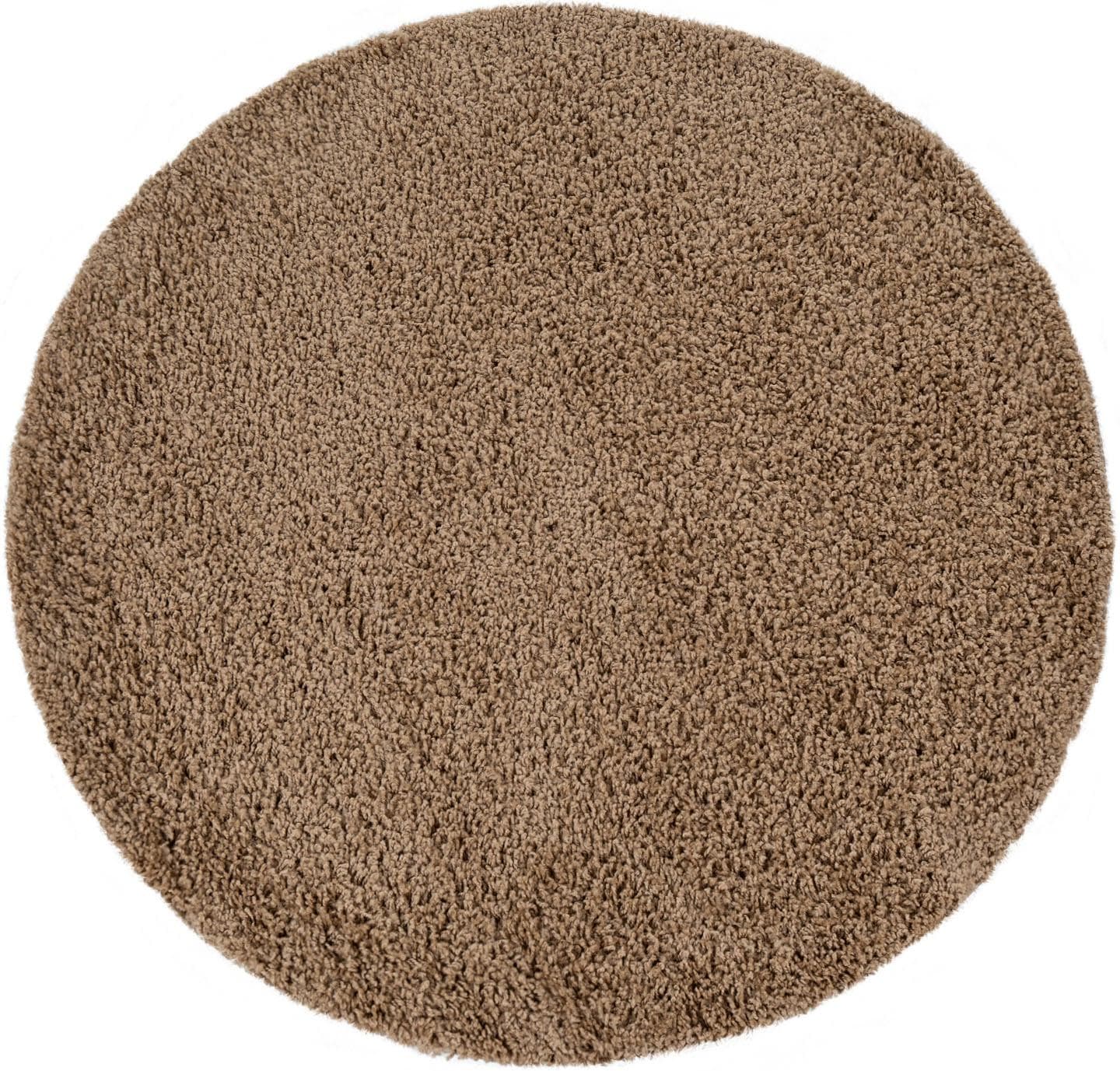 Paco Home Hochflor-Teppich »Sky 250«, rund, 34 mm Höhe, gewebt, Uni Farben, intensive Farbbrillanz