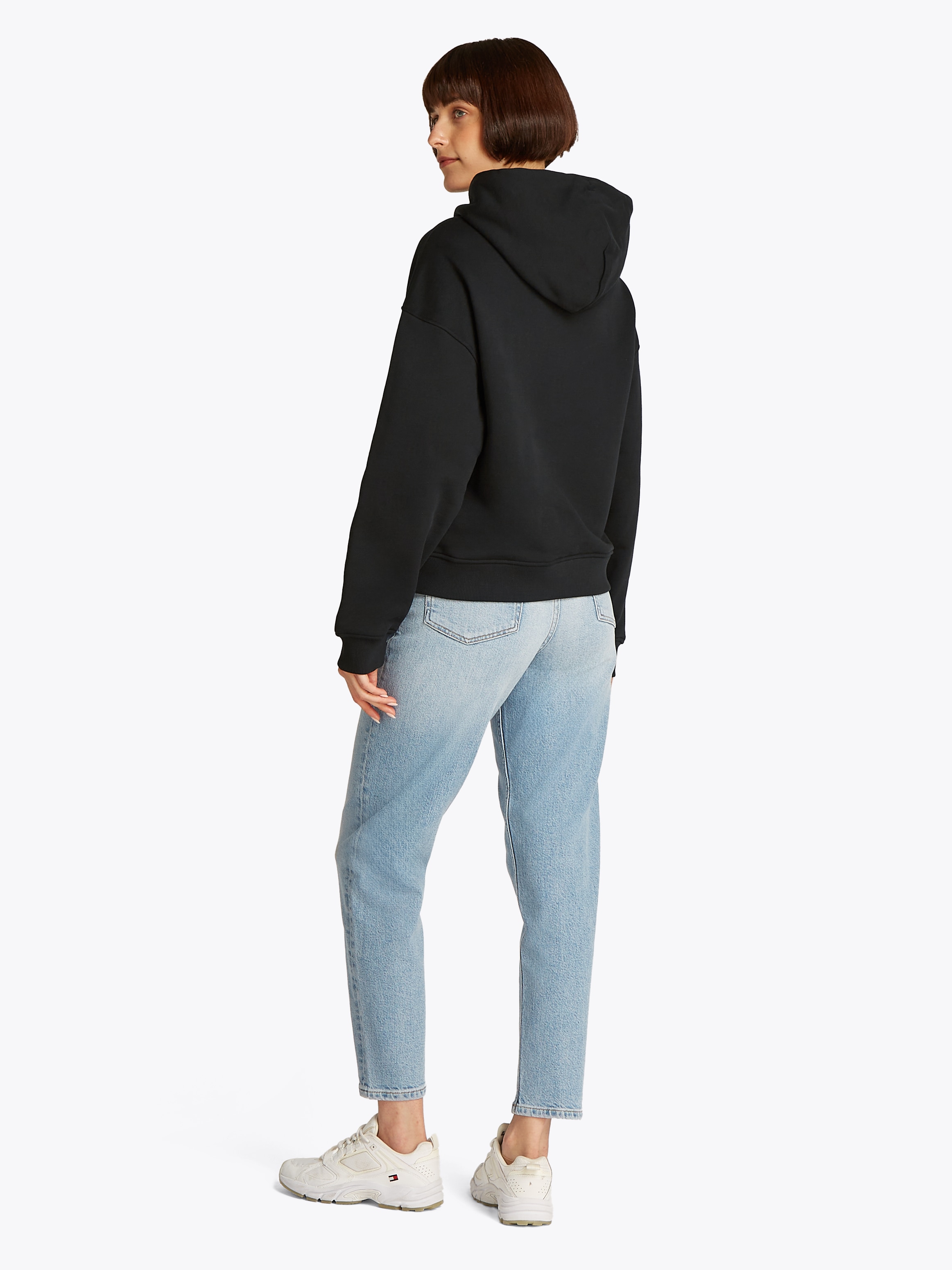 Tommy Jeans Curve Kapuzensweatshirt »TJW BXY BADGE HOODIE EXT«, in Grossen Grössen, Kapuze, Badge