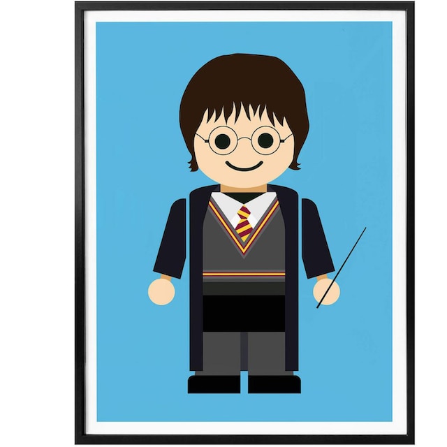 Wall-Art Poster »Playmobil Harry Potter Spielzeug«, Kinder, (1 St.), Poster,  Wandbild, Bild, Wandposter bequem kaufen