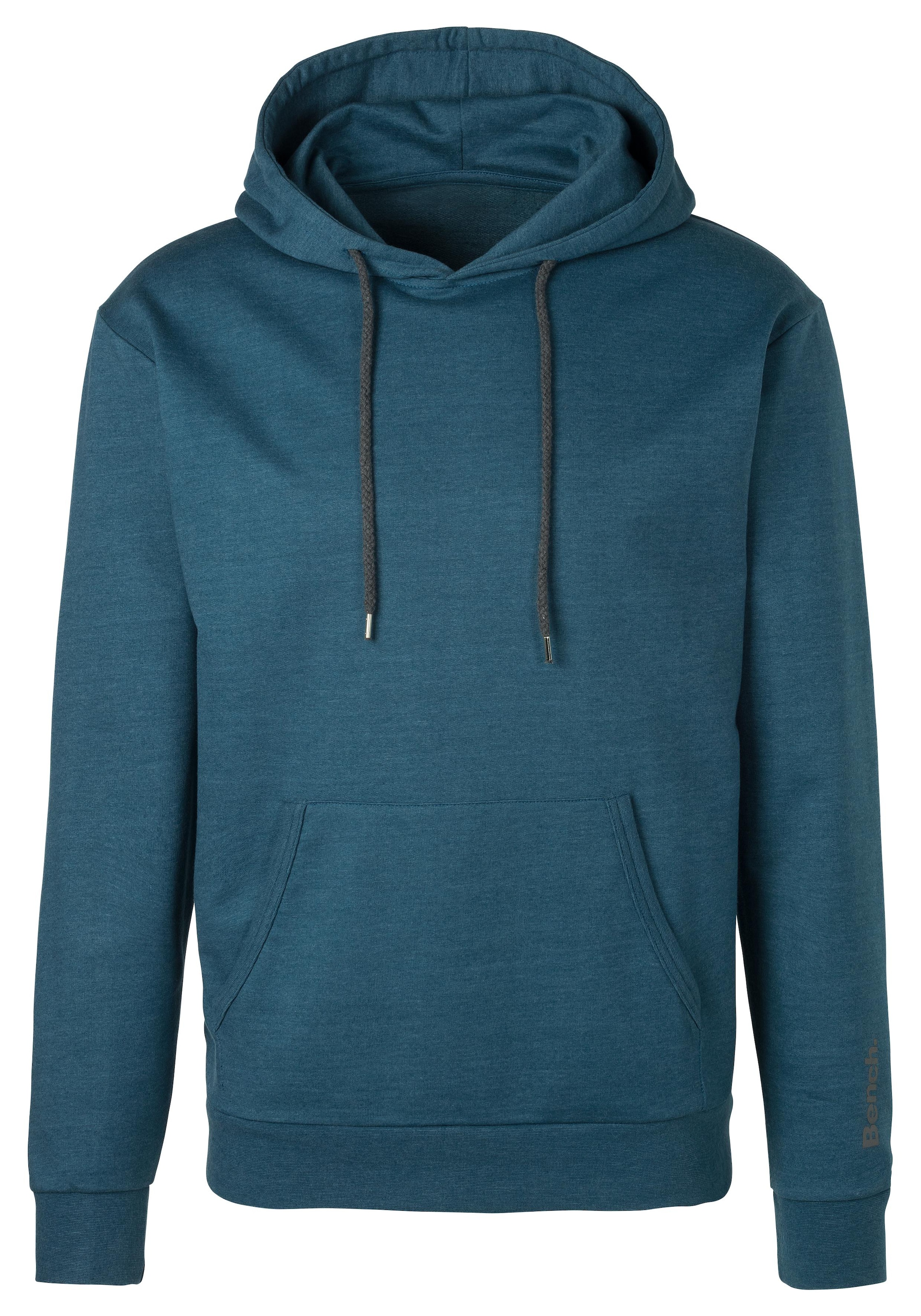 Hoodie, Langarm, Sweatshirt mit Rundhals und Kapuze, Baumwollmischung