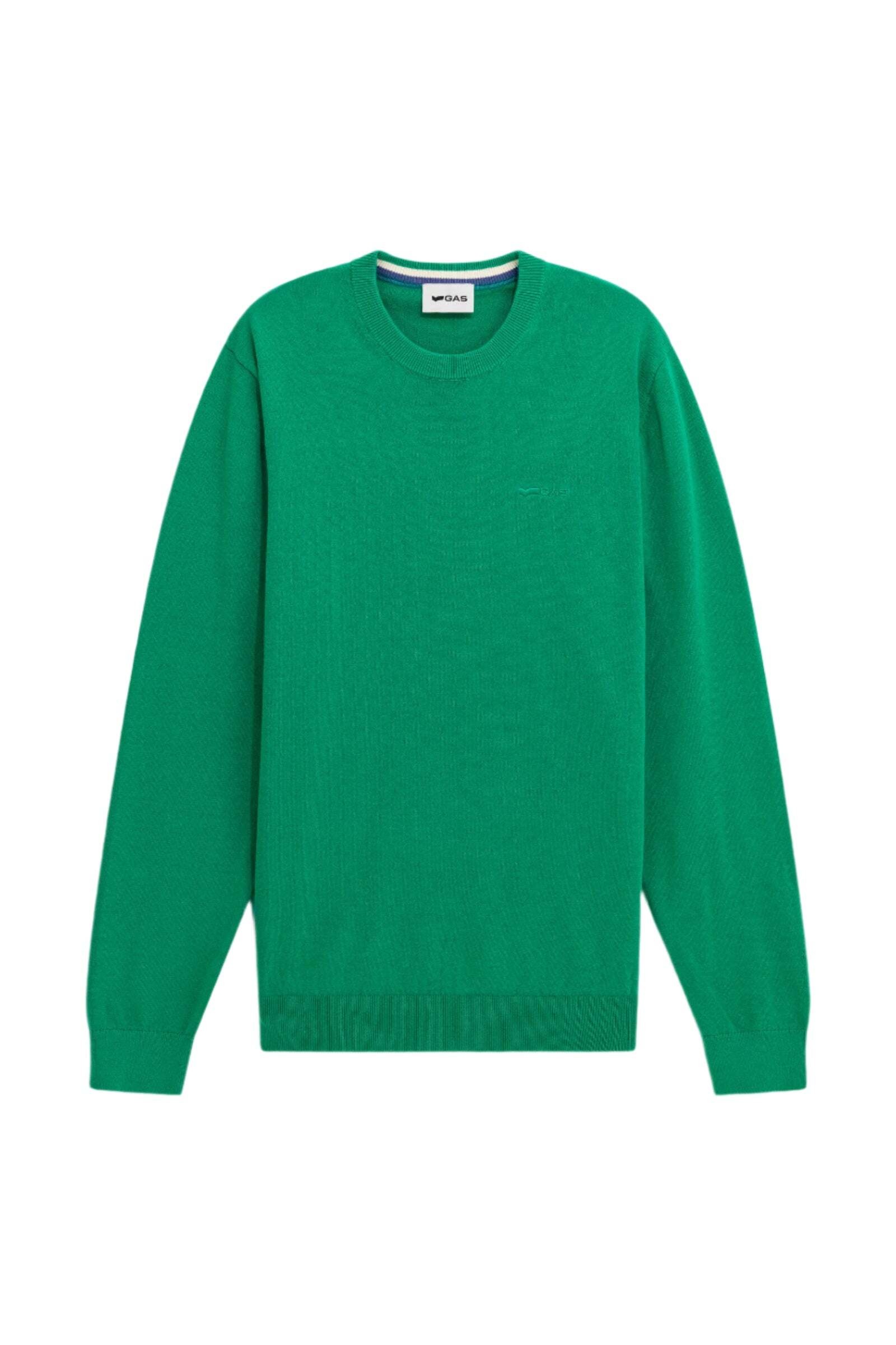 GAS Strickpullover »Gas Pullover Avier Round Neck«