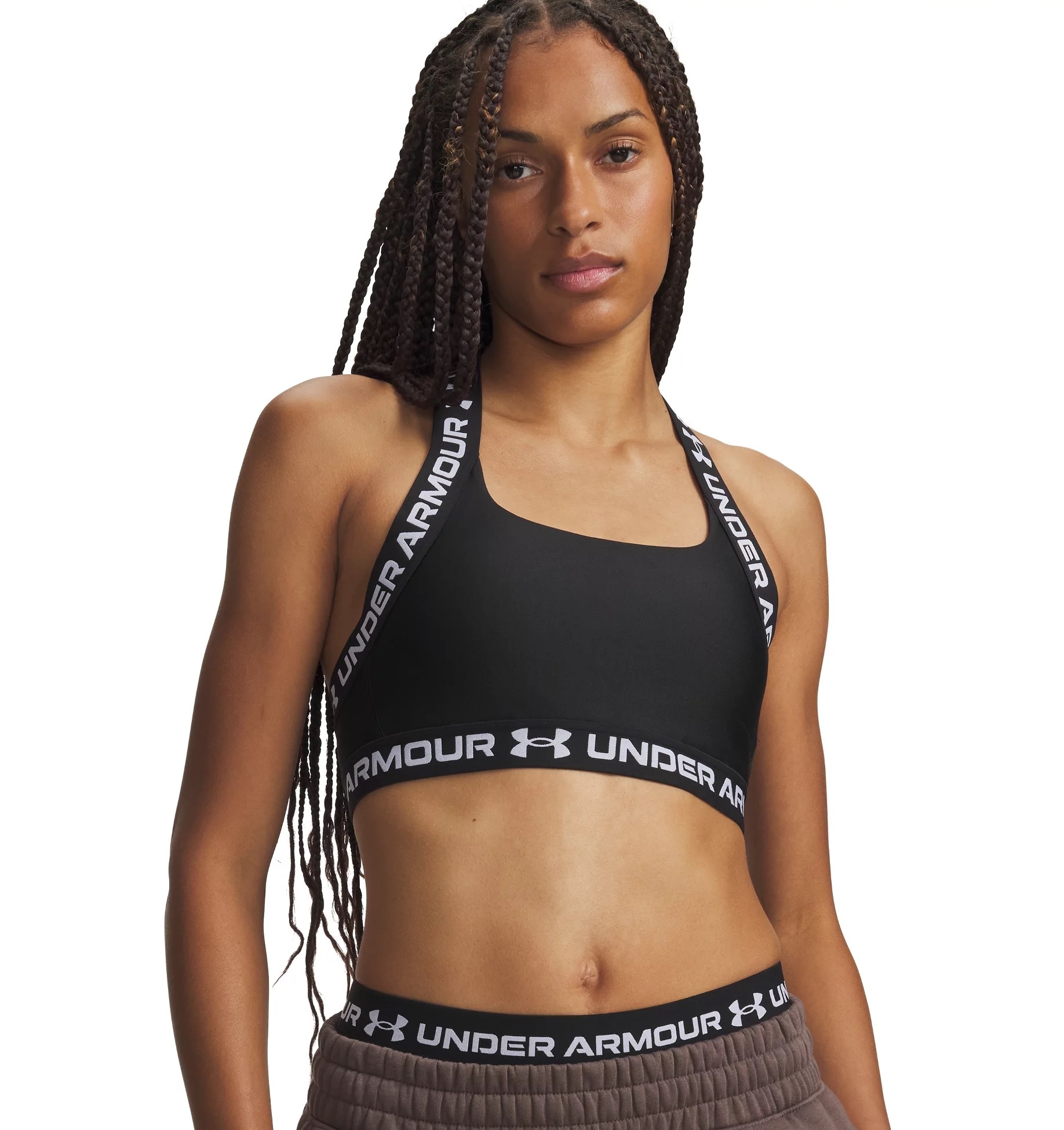 Image of Under Armour Sport-BH "HEATGEAR MID T-BACK" Sport-BH ohne Bügel, für Training und Fitness, mit T-Back-Schnitt