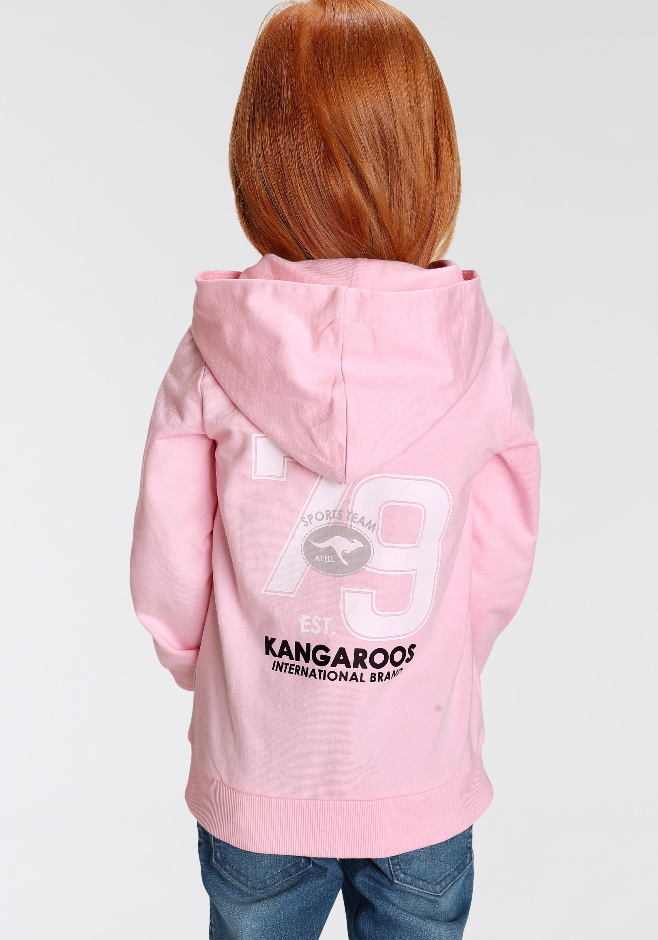 »Rückendruck« auf Kapuzensweatshirt versandkostenfrei KangaROOS