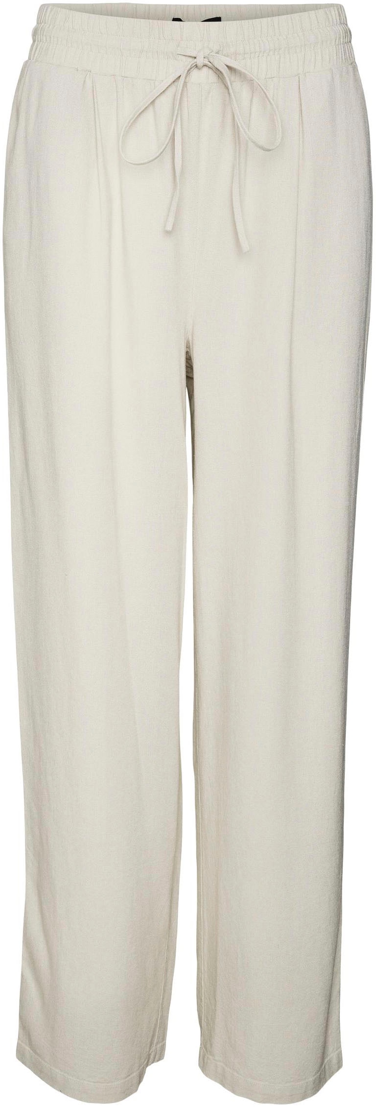 Vero Moda Schlupfhose »VMJESMILO WIDE PANTS GA NOOS«, mit Leinen