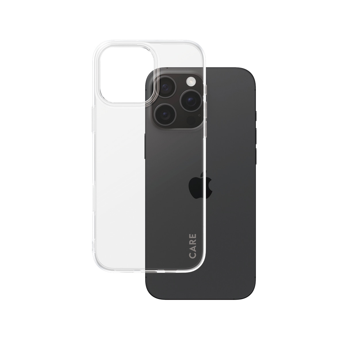 CARE by PanzerGlass Handyhülle »Case Fashion X-Ray Soft Basic Apple iPhone 16 Pro Max«, Backcover, Schutzhülle, Handyschutzhülle, Case, Schutzcase, stossfest