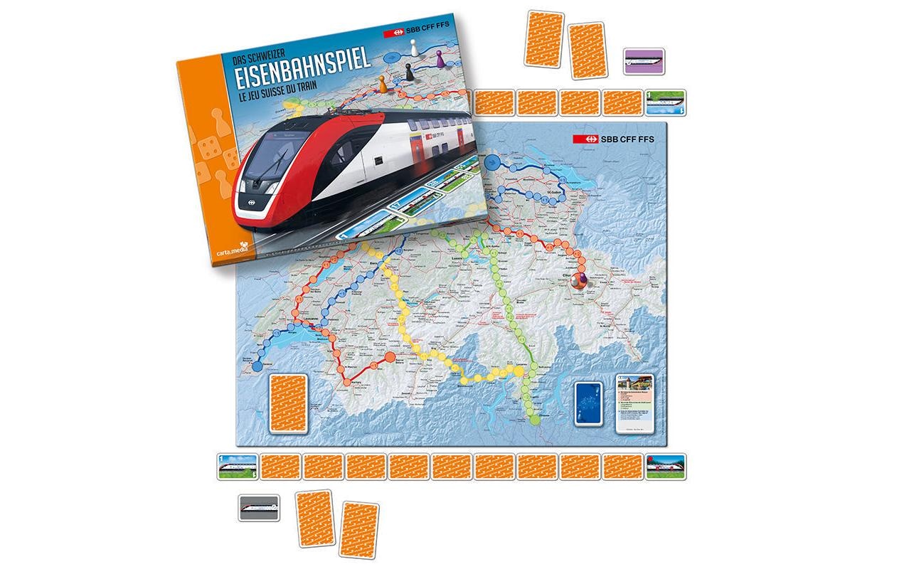 Spiel »Carta.Media Das Schweizer Eisenbahnspiel«
