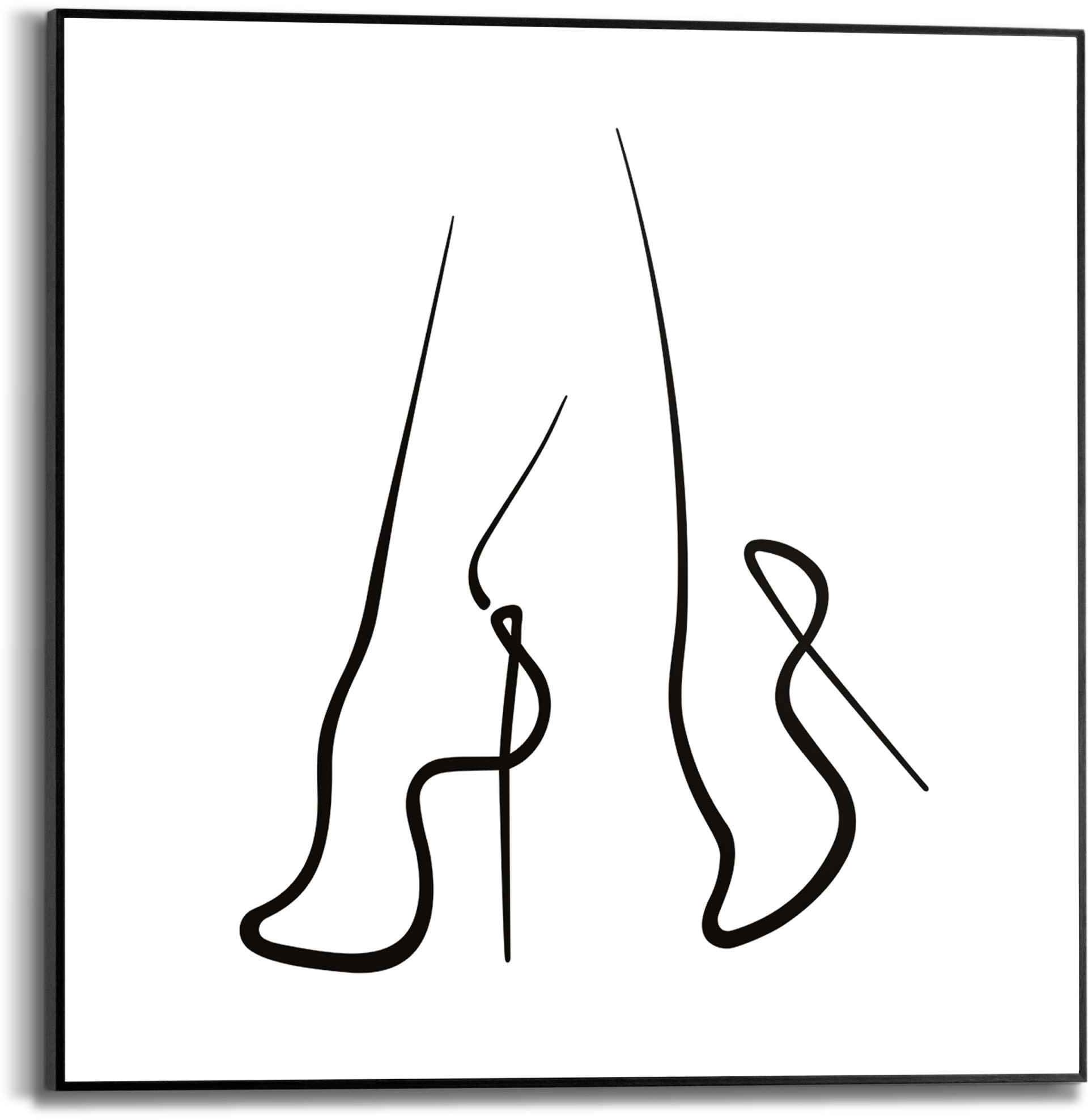 Reinders! Bild »Gerahmtes - kaufen Heels - Bild High Pumps«, Schuhe (1 jetzt St.) Abstrakt Schuhe, - Zeichnung