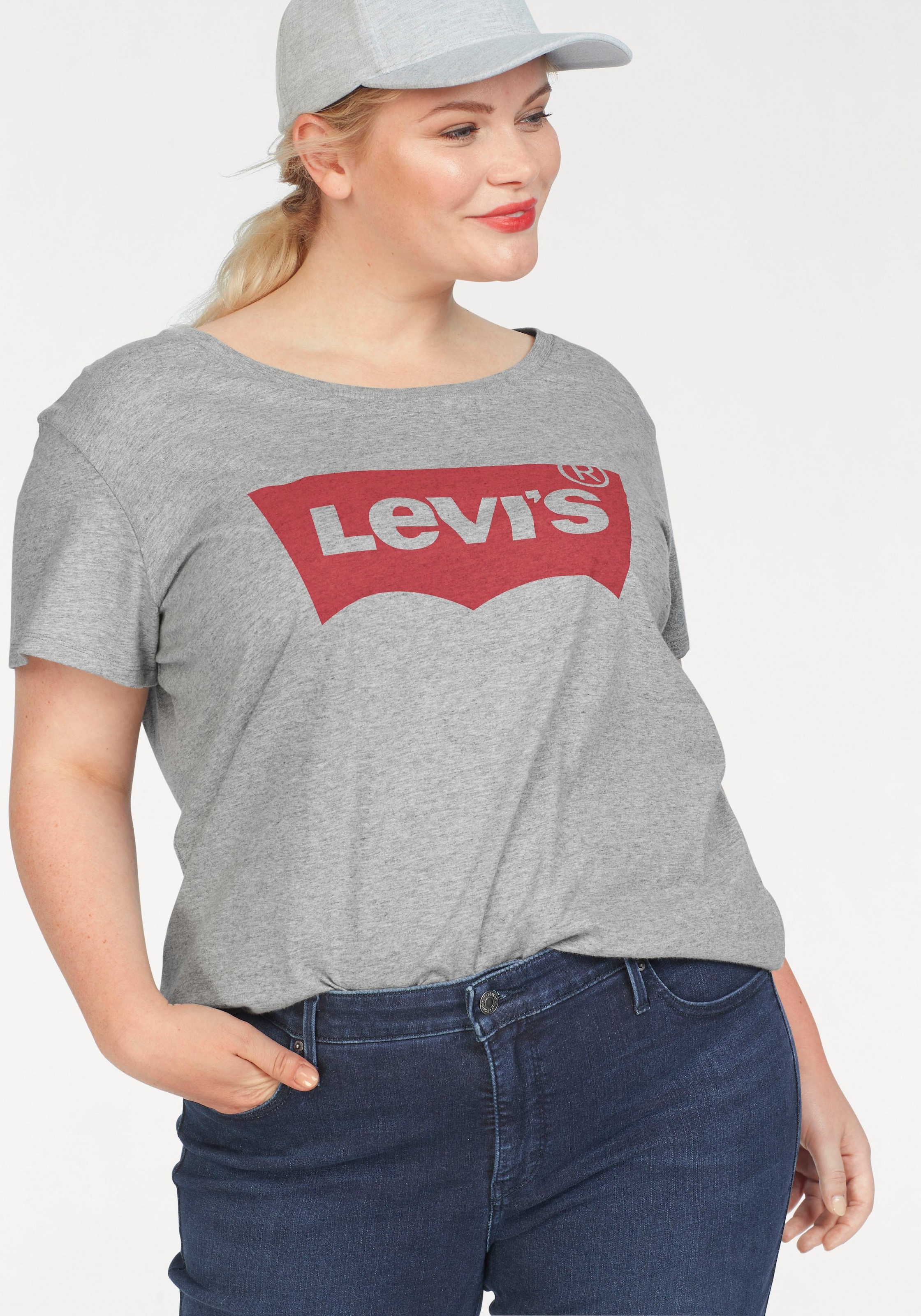 Image of Levi's® Plus T-Shirt »Perfect Tee«, mit Batwing-Logo bei Ackermann Versand Schweiz