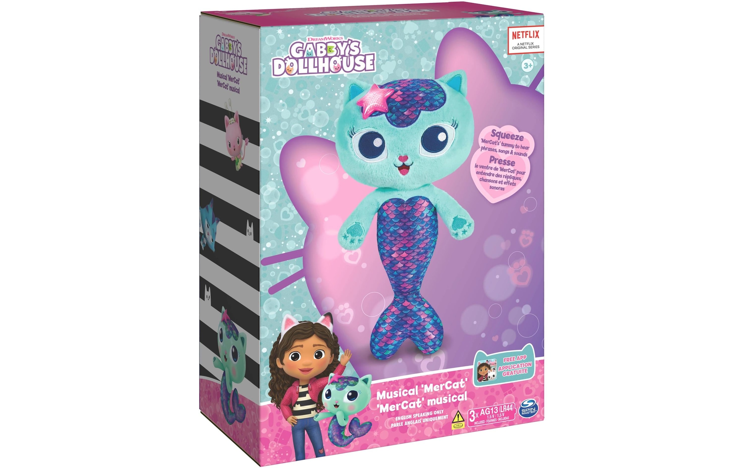 Plüschfigur »Spinmaster Gabby's Dollhouse MerCat«