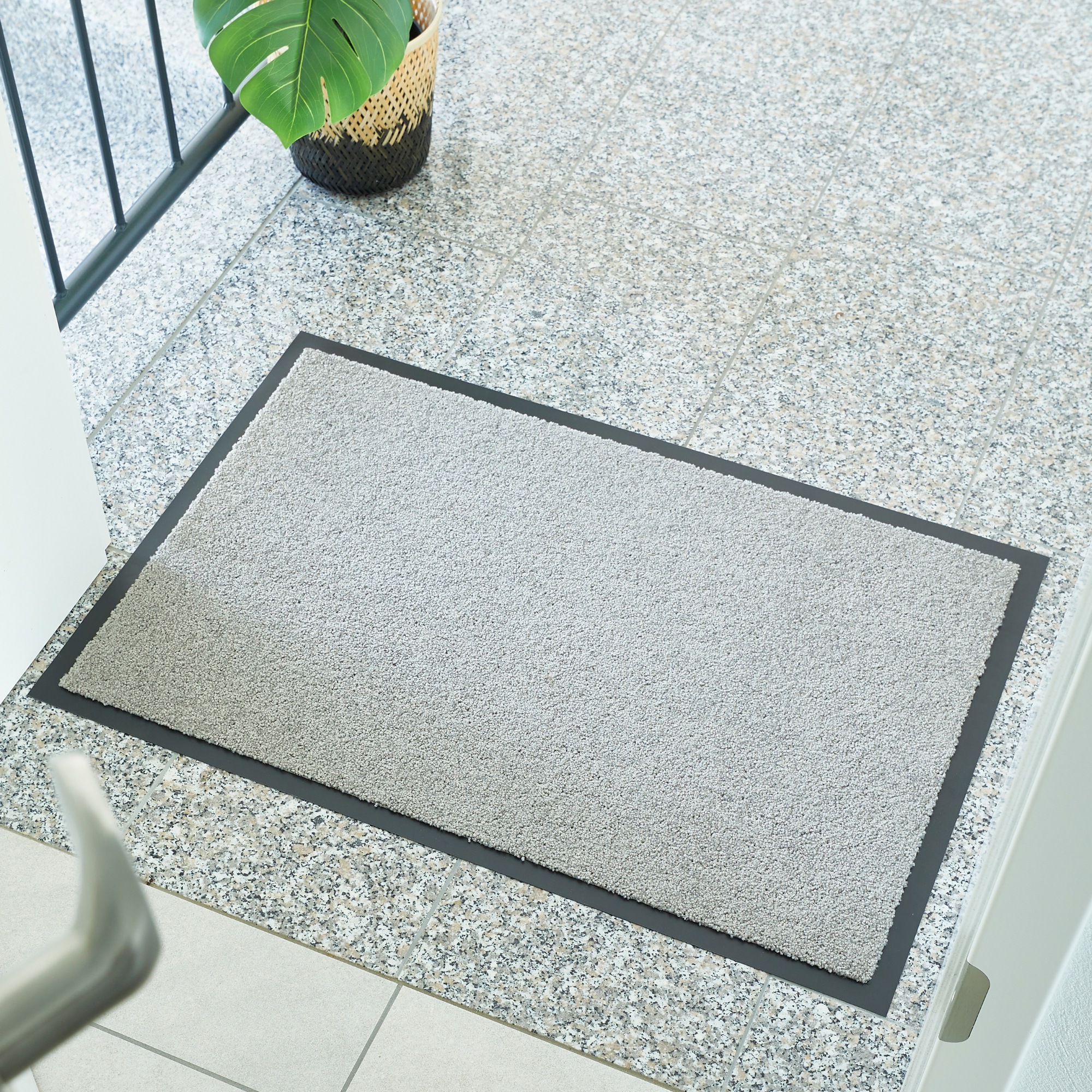 Andiamo Fussmatte »Verdi, Made in Netherlands«, rechteckig, 6 mm Höhe, Schmutzfangmatte, auch für überdachten Aussenbereich geeignet, waschbar