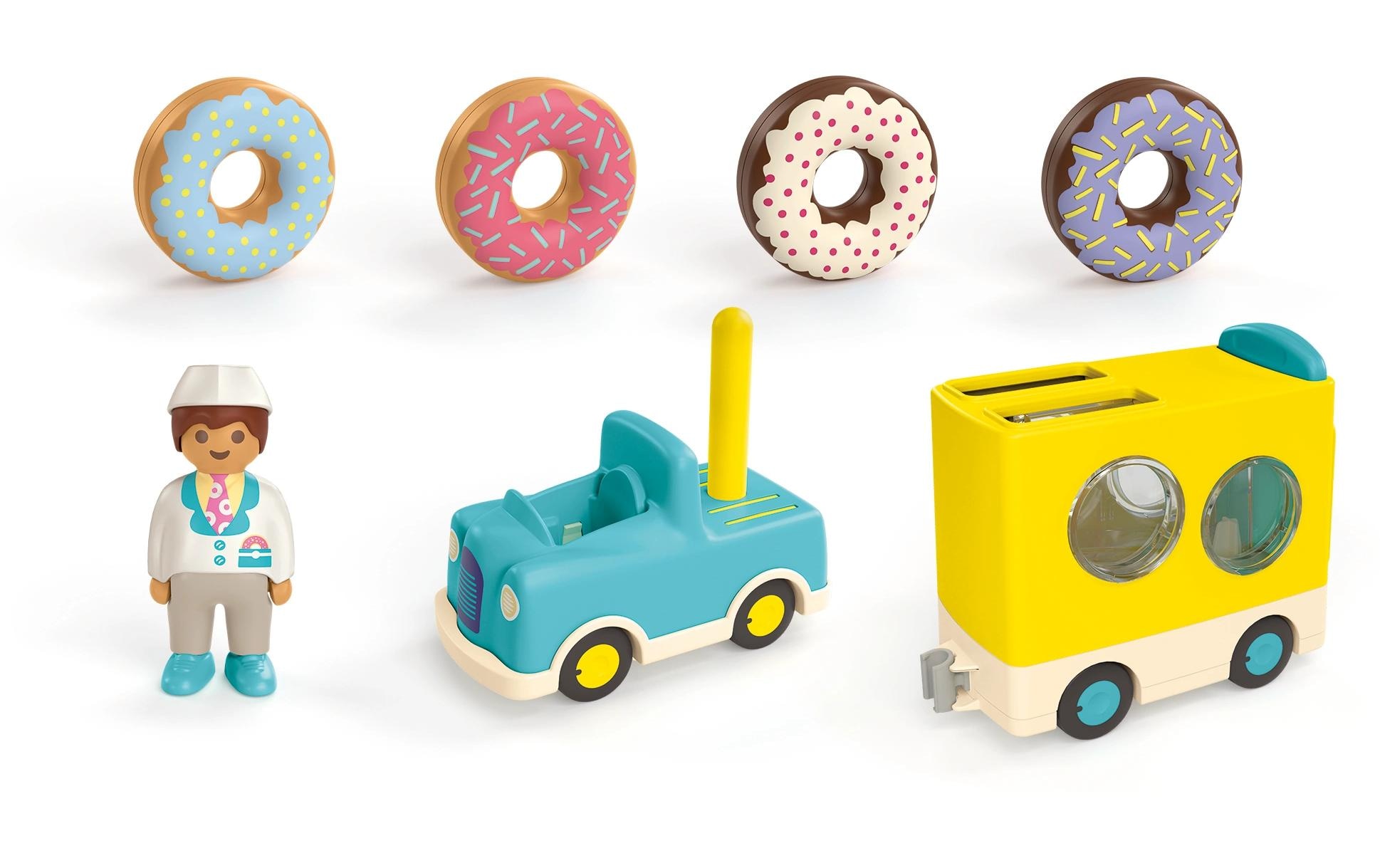 Playmobil® Spielbausteine »Junior Verrückter Donut Truck 71702«