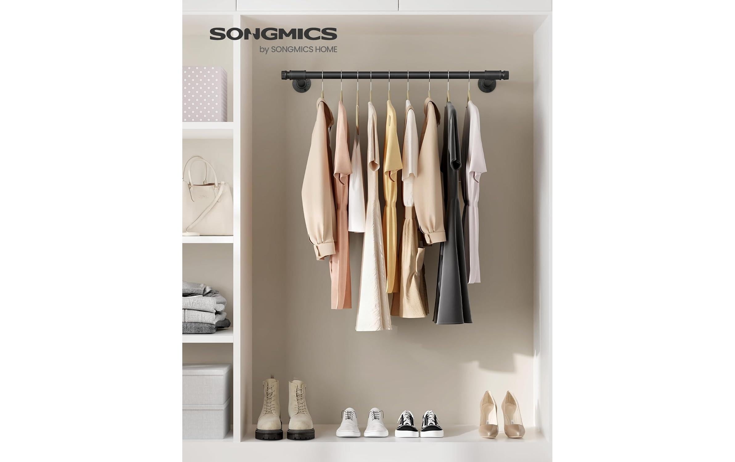 SONGMICS Porte-manteau mural »2 Stück 84 cm x 7 cm« 2 cuis tlg.