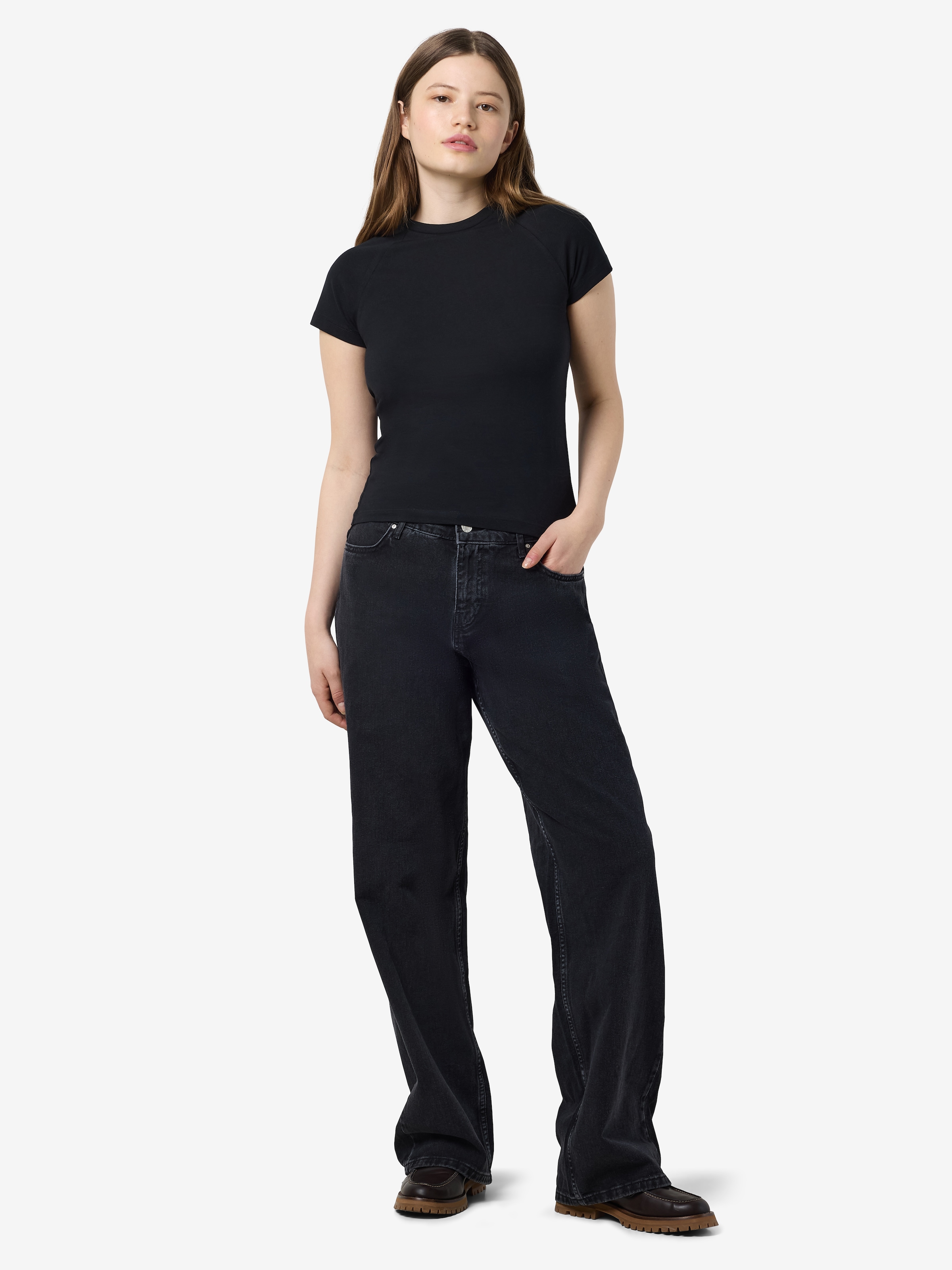 Noisy may T-shirt à manches courtes »NMKATINKA S/S RAGLAN TOP FWD JRS NOOS«