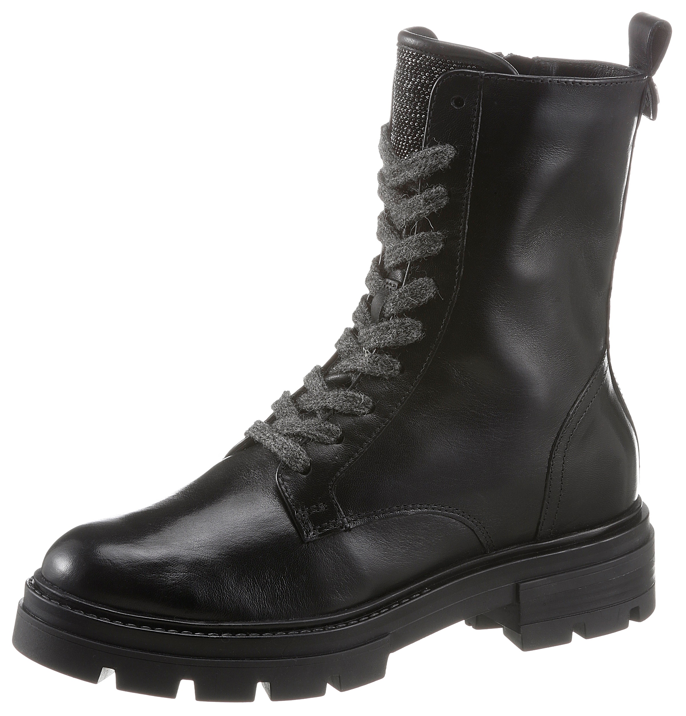 Image of Mjus Schnürboots »BEATRIX«, mit Glitzer an derZunge bei Ackermann Versand Schweiz