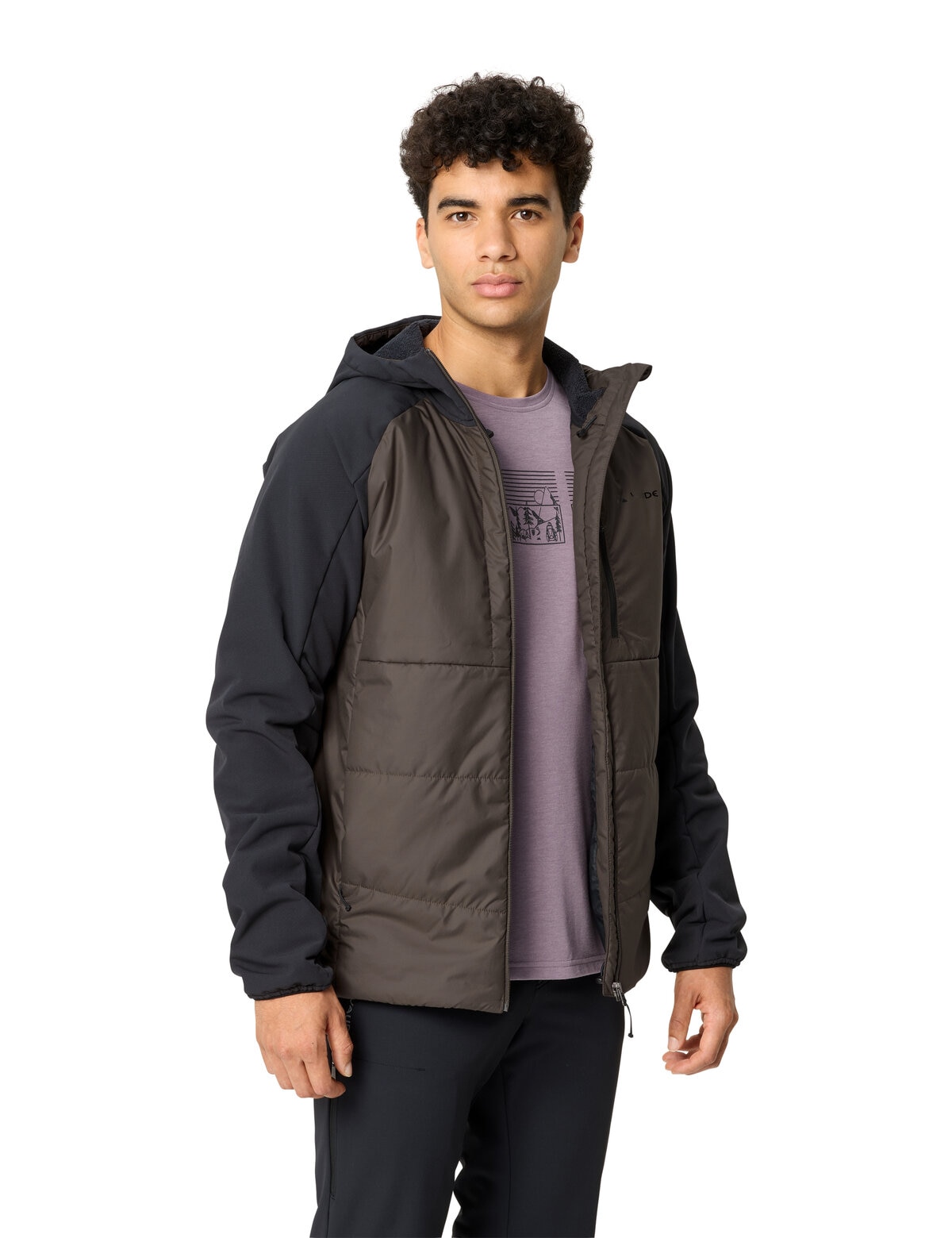 VAUDE Veste d'extérieur »MEN'S ELOPE HYBRID JACKET II« pour les activités sportives et les randonnées, déperlant,