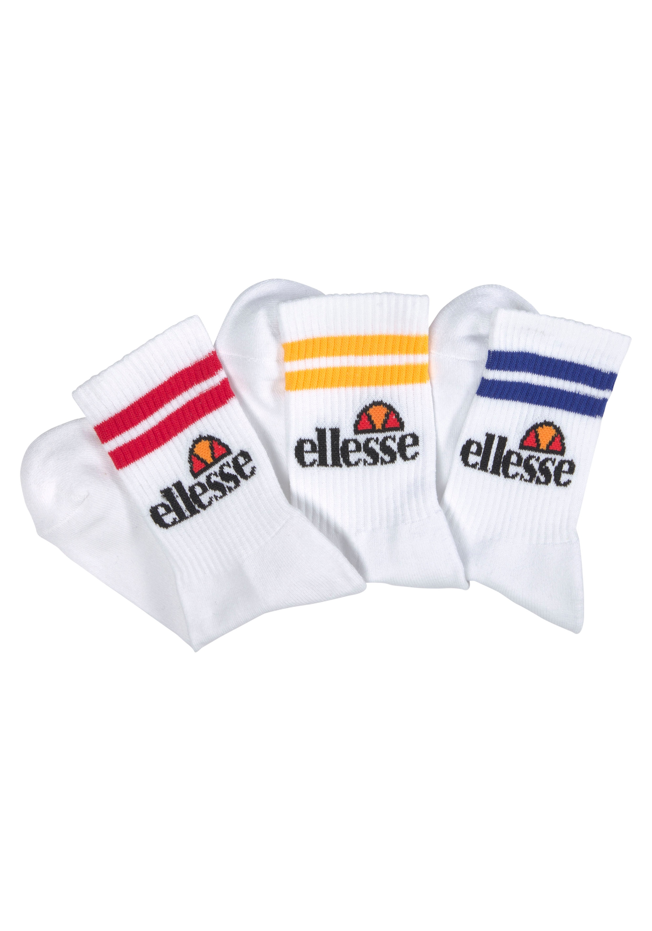 Ellesse Sportsocken »Pullo 3Pk Socks«, (Set)