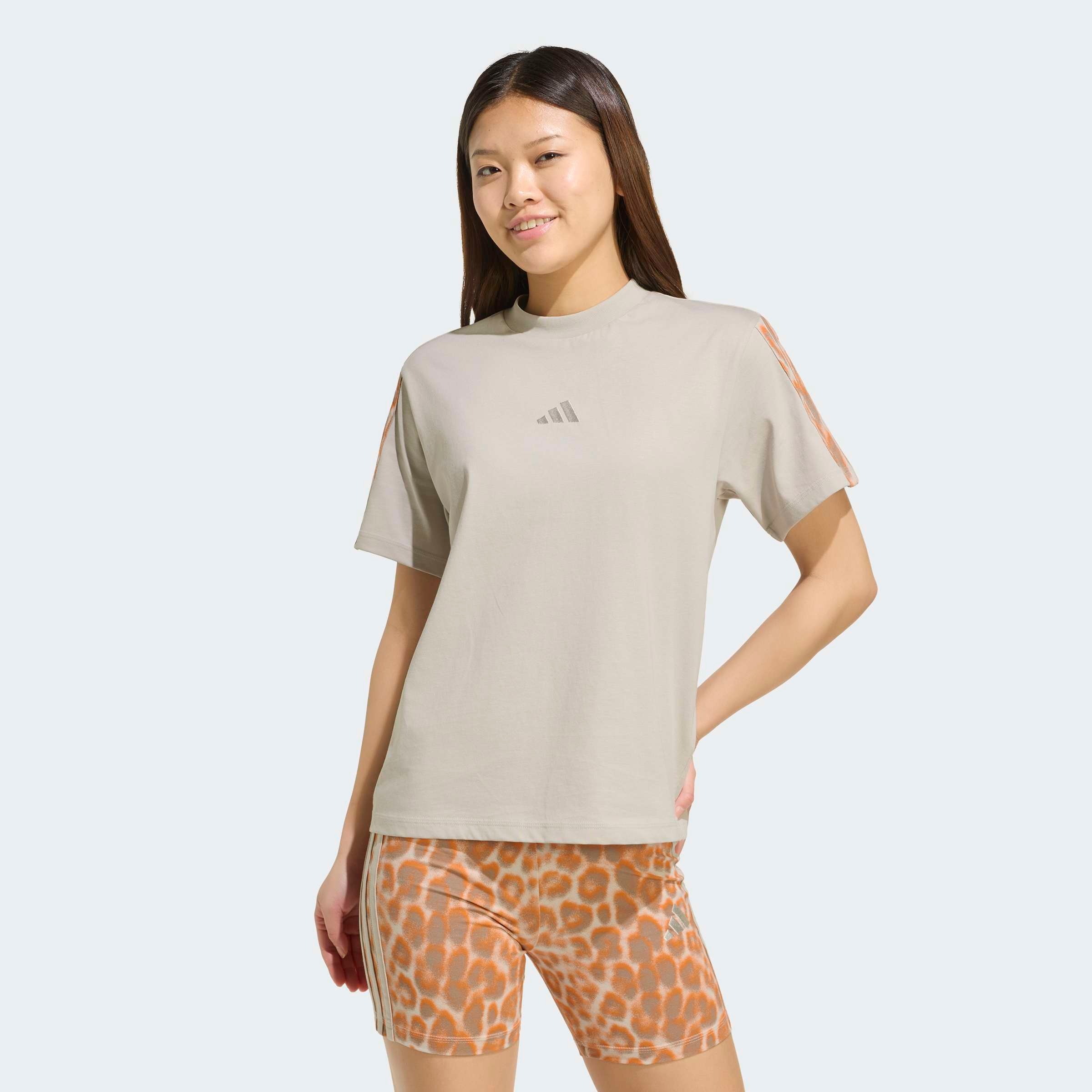 Image of adidas Sportswear T-Shirt "W AOP 3S T INF"