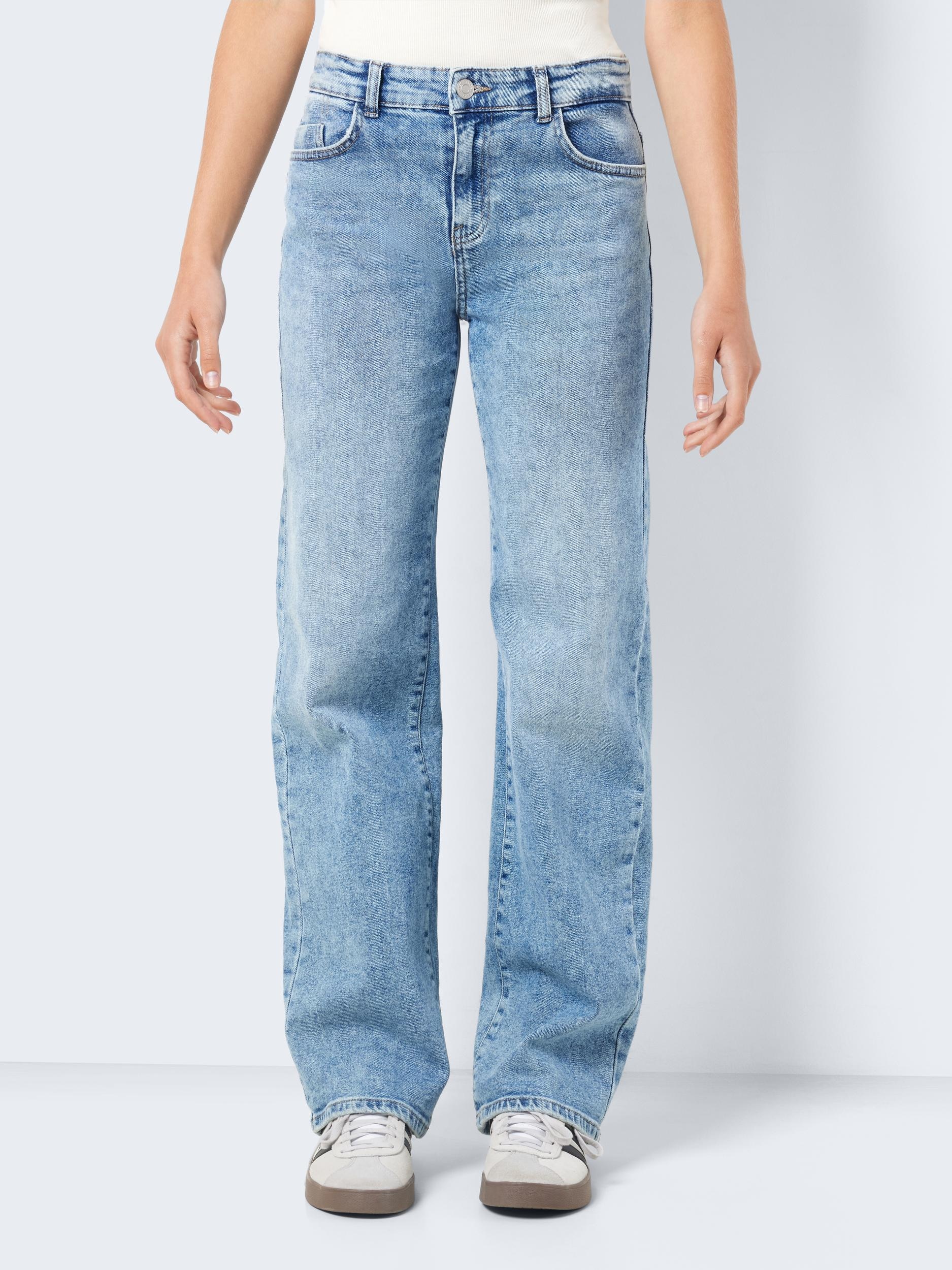 Straight-Jeans »NMYOLANDA NW WIDE JEANS AZ236LB NOOS«