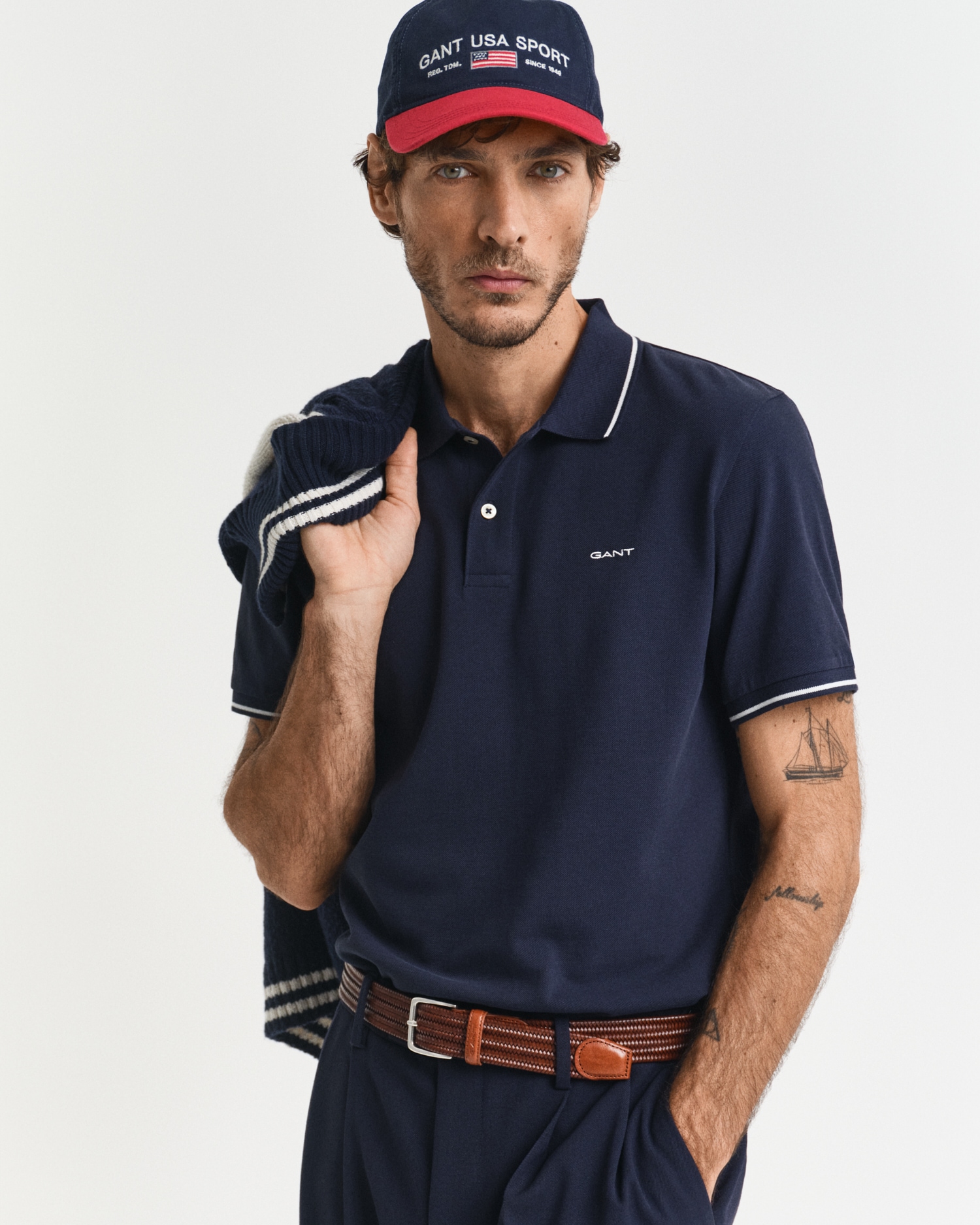 Gant Poloshirt »TIPPING SS PIQUE POLO«