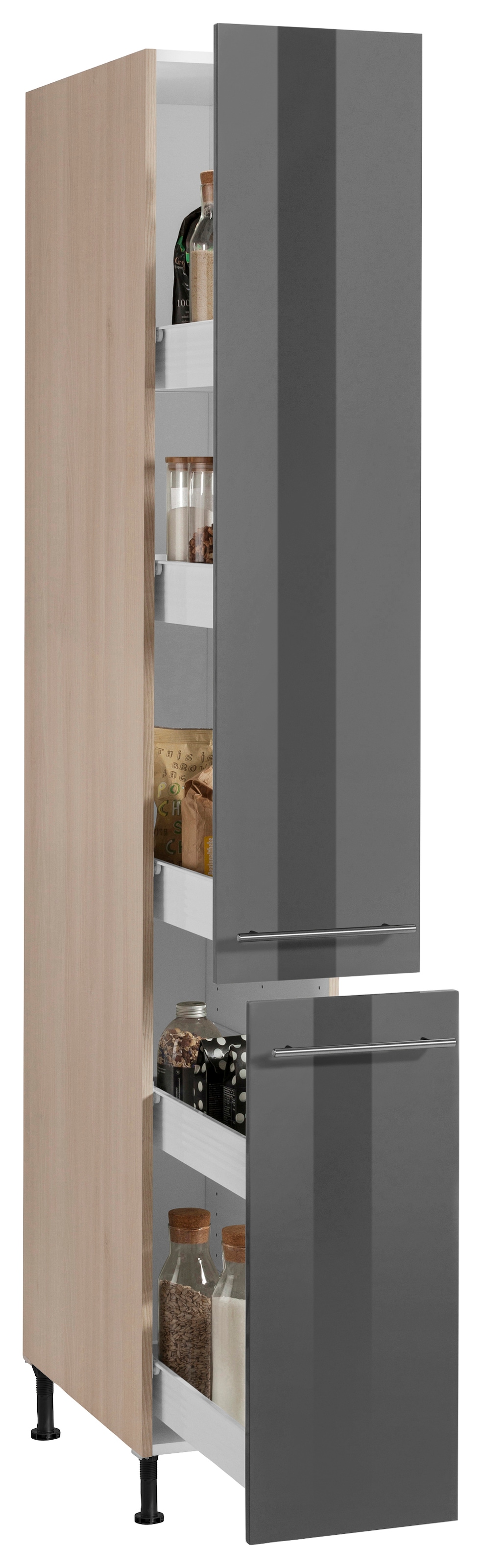 ♕ OPTIFIT Apothekerschrank »Bern«, 30 cm breit, 212 cm hoch, mit höhenverstellbaren  Stellfüssen versandkostenfrei auf
