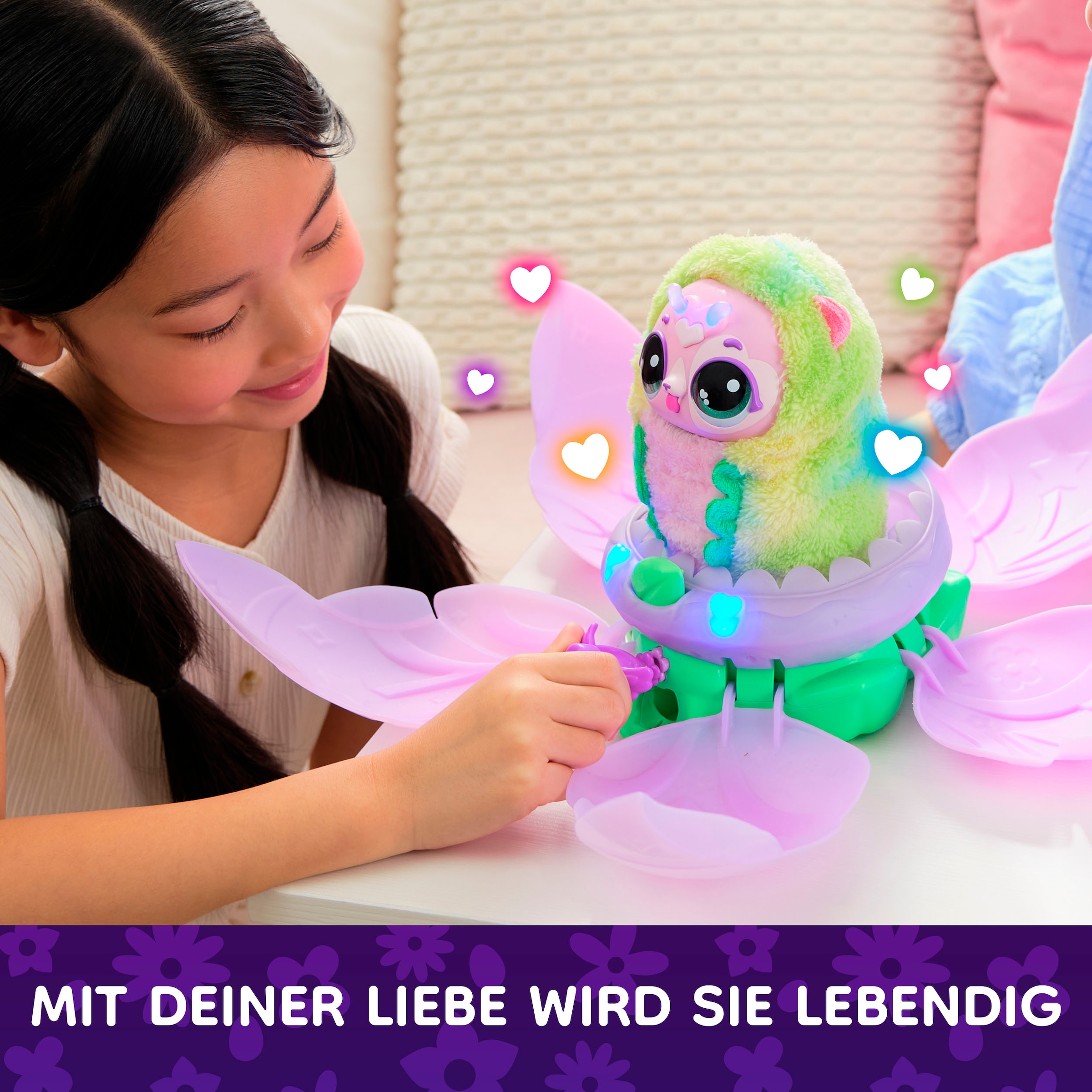 Spin Master Spielfigur »Bloomables von Hatchimals - Puppyfly« mit Sound