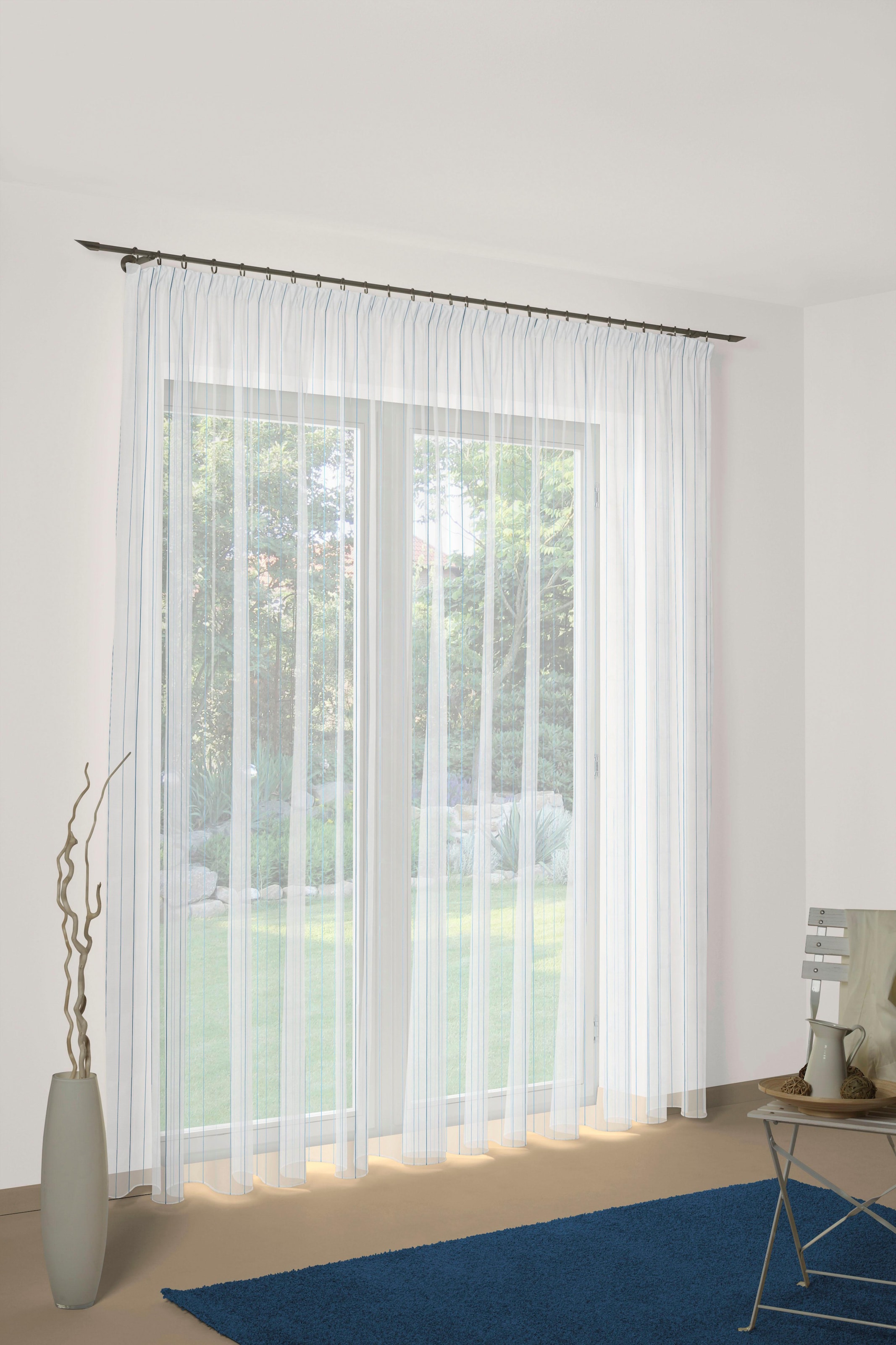 Image of Wirth Gardine "7227" Faltenband 1 Stk. tlg. Store - Faltenband 1:3