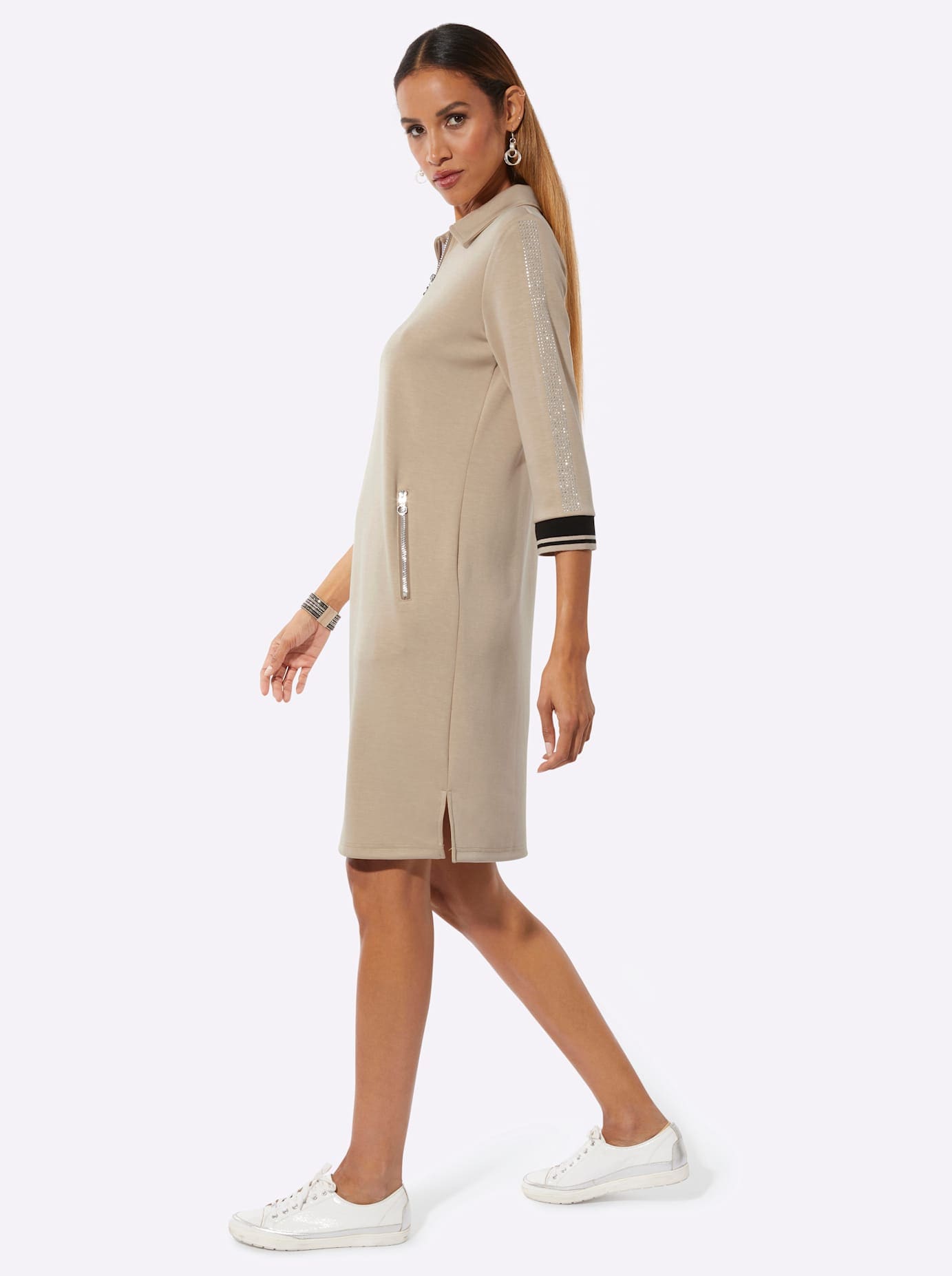 creation L Robe t-shirt »Modal-Mix-Kleid«