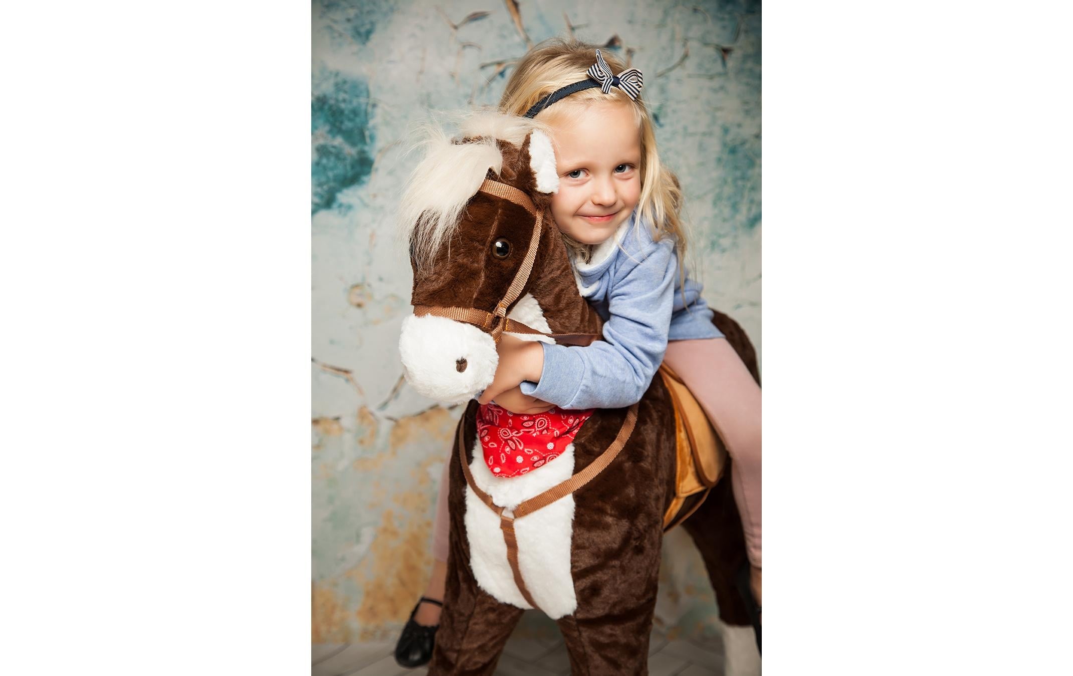 Knorrtoys® Reitpferd »XXL «Winnie» Braun«