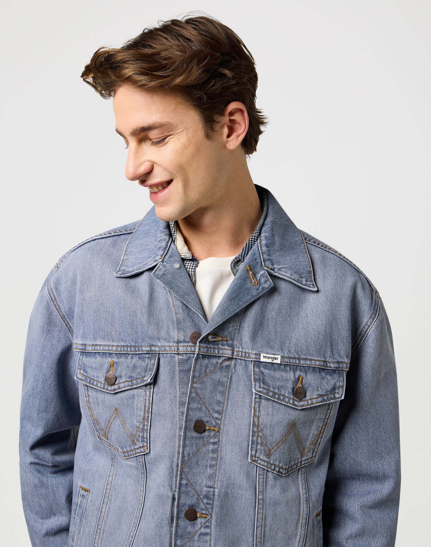 Wrangler Jeansjacke »WRANGLER Jeansjacke Anti Fit Jacket«