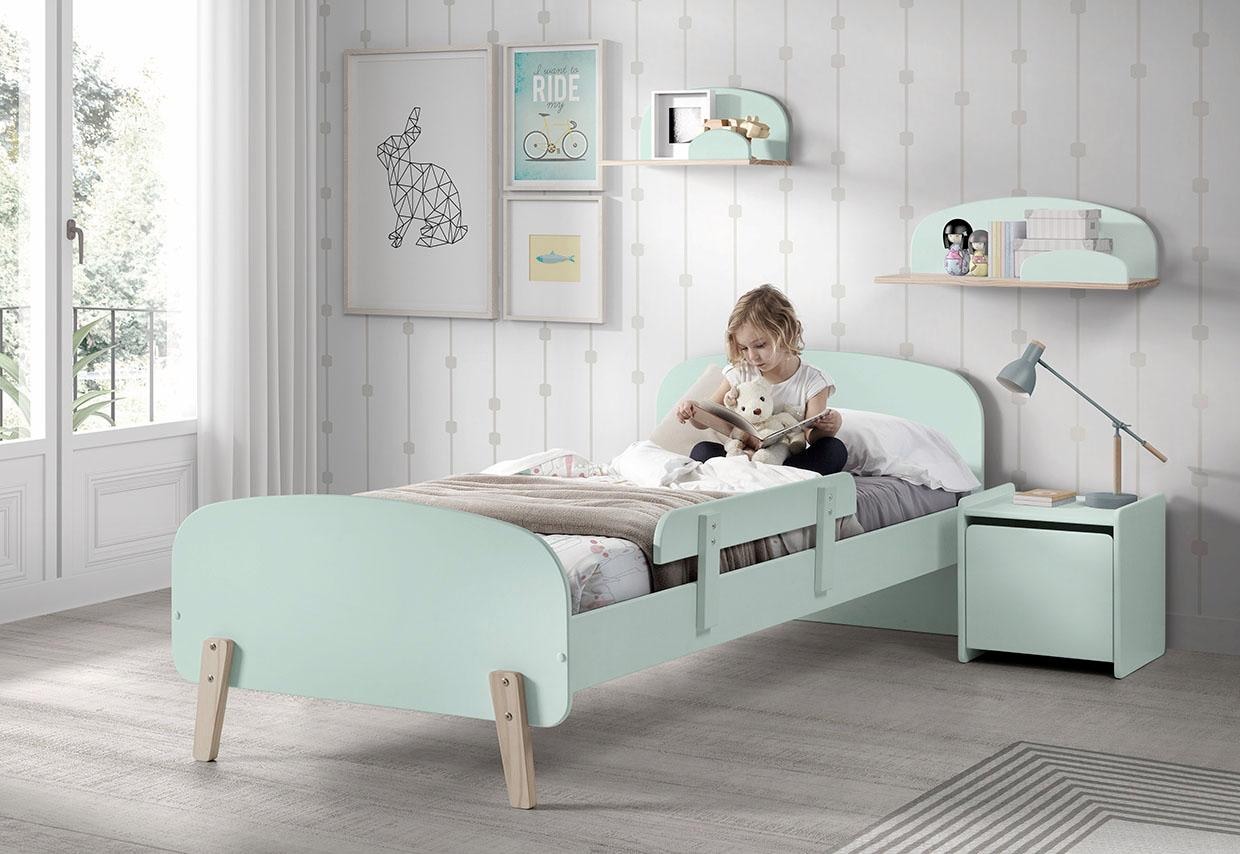 Vipack Nachtkonsole »Kiddy, mit 1 Drehtür, dahinter ein grosses Fach«, (B/H/T ca. 40x40x36cm, MDF lackiert, in verschiednen Farben erhältlich), MDF-Oberfläche