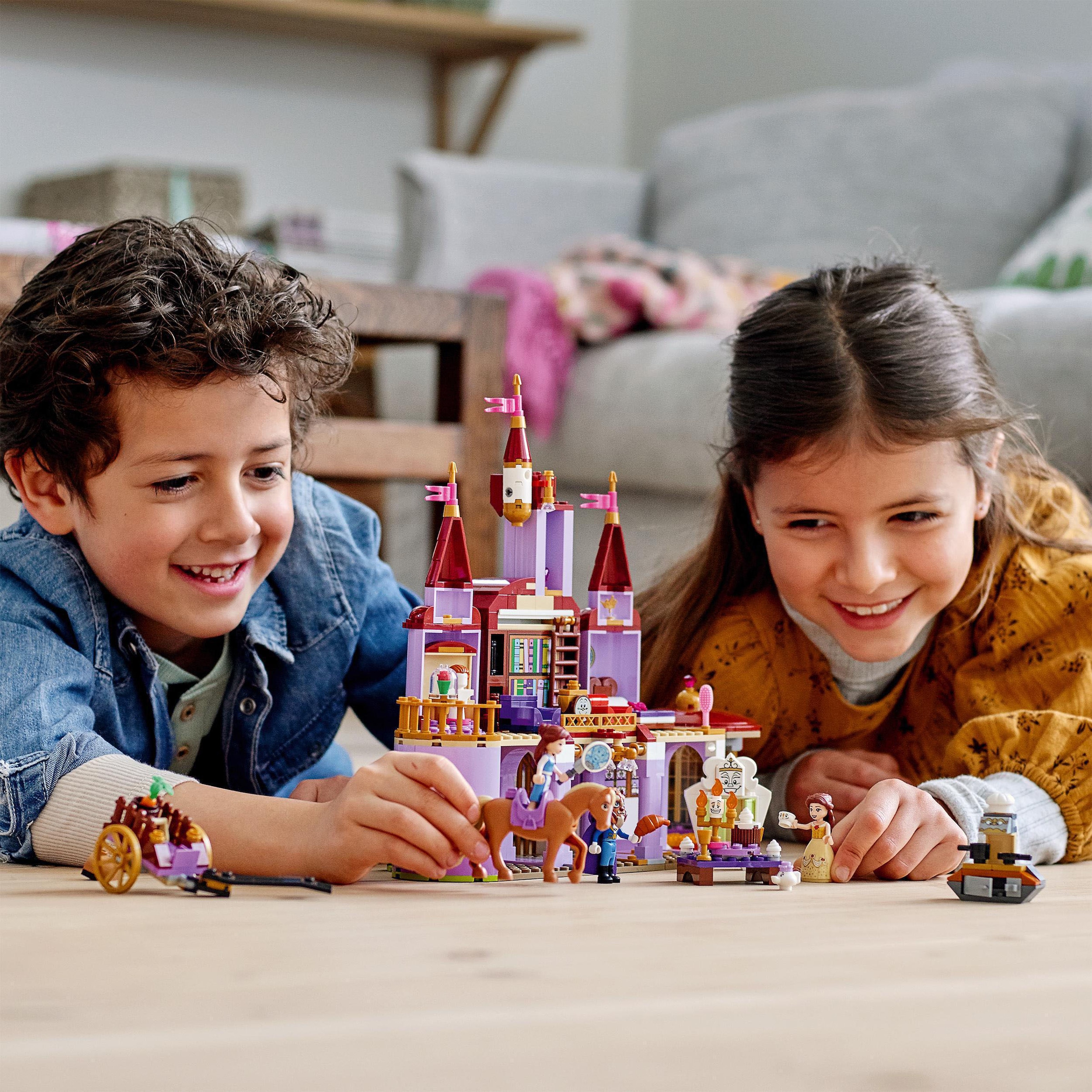 LEGO® Konstruktionsspielsteine »Belles Schloss (43196), LEGO® Disney Princess«, (505 St.), Made in Europe