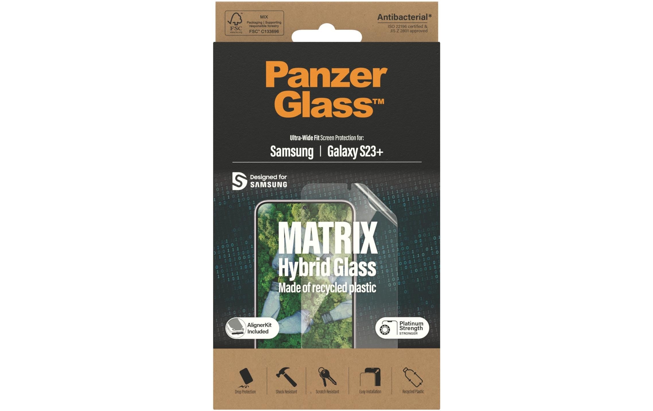 PanzerGlass Displayschutzglas »Ultra«, für Galaxy S23+, (1 St.)