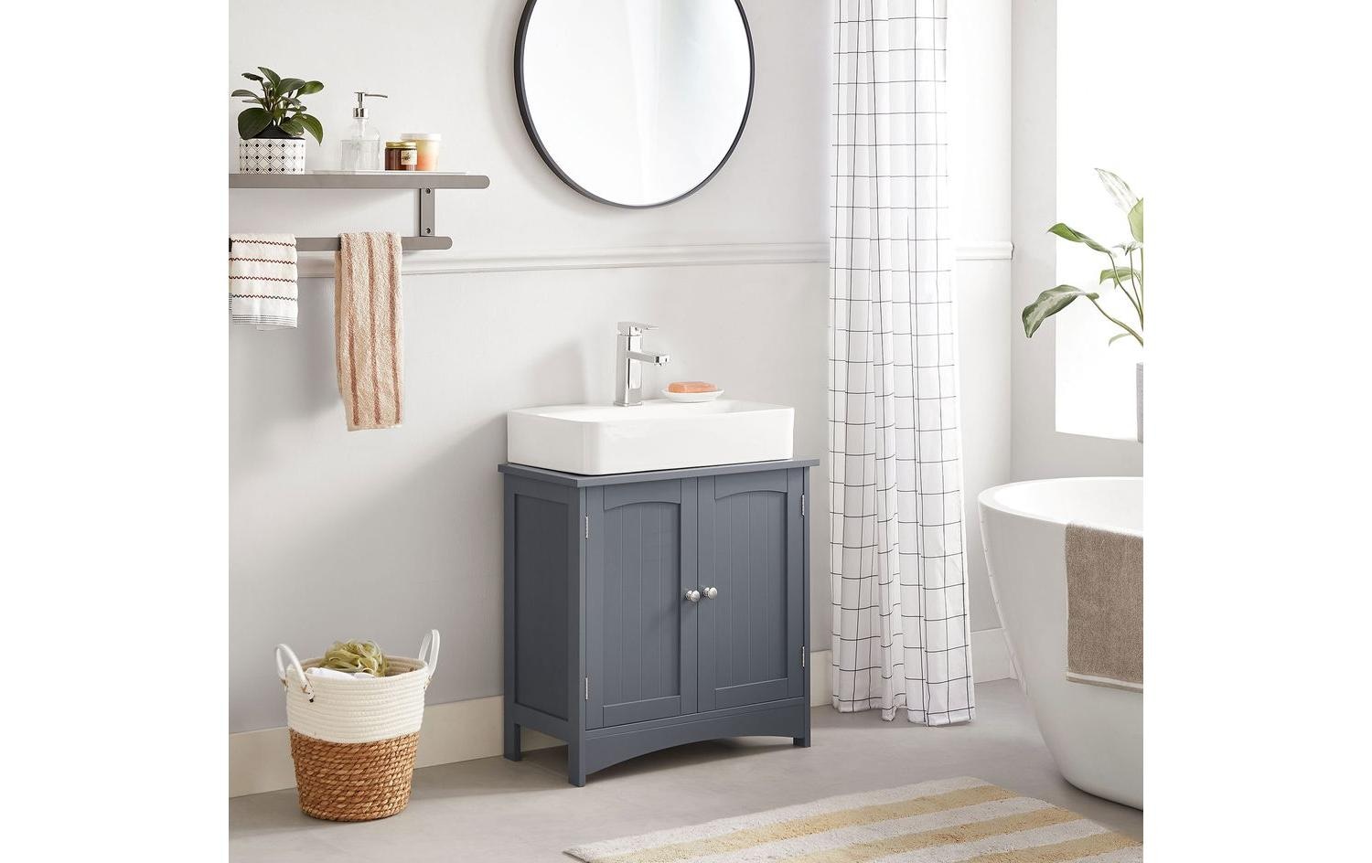 VASAGLE Armoire sous lavabo »mit 2 Türen 60 x 60 cm«