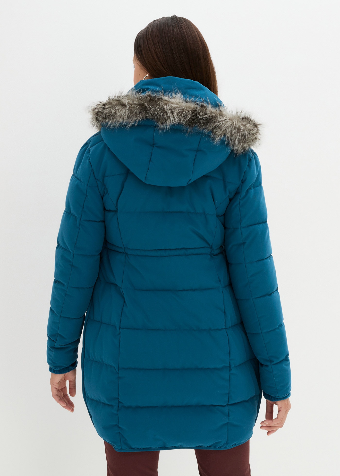 bonprix Umstandsjacke »3-in-1 warm wattierte Umstands- und Tragejacke« mit Kapuze 3-in-1 warm wattierte Umstands- und Tragejacke