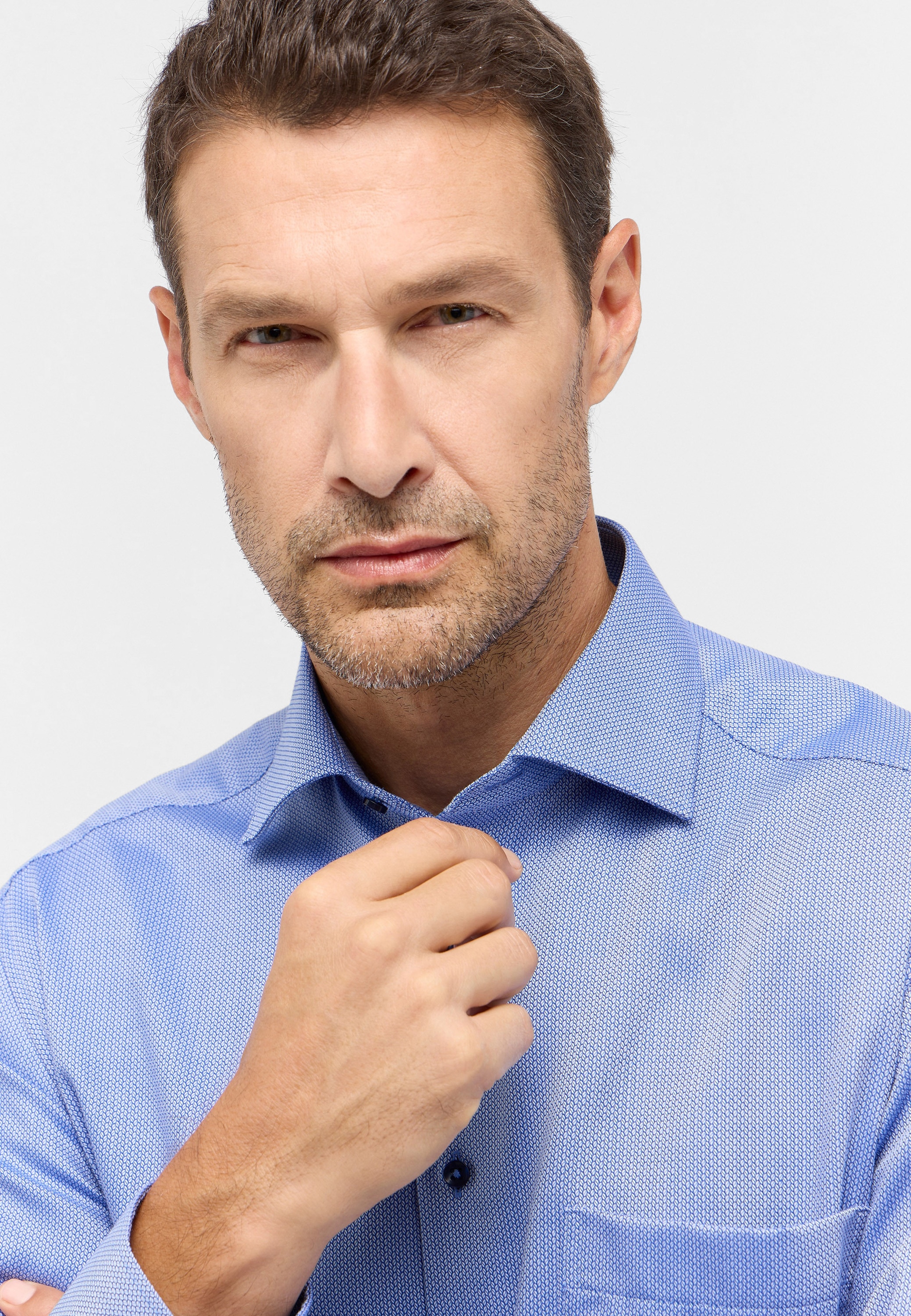 Eterna Chemise à manches longues »COMFORT FIT« NON IRON (sans repassage)