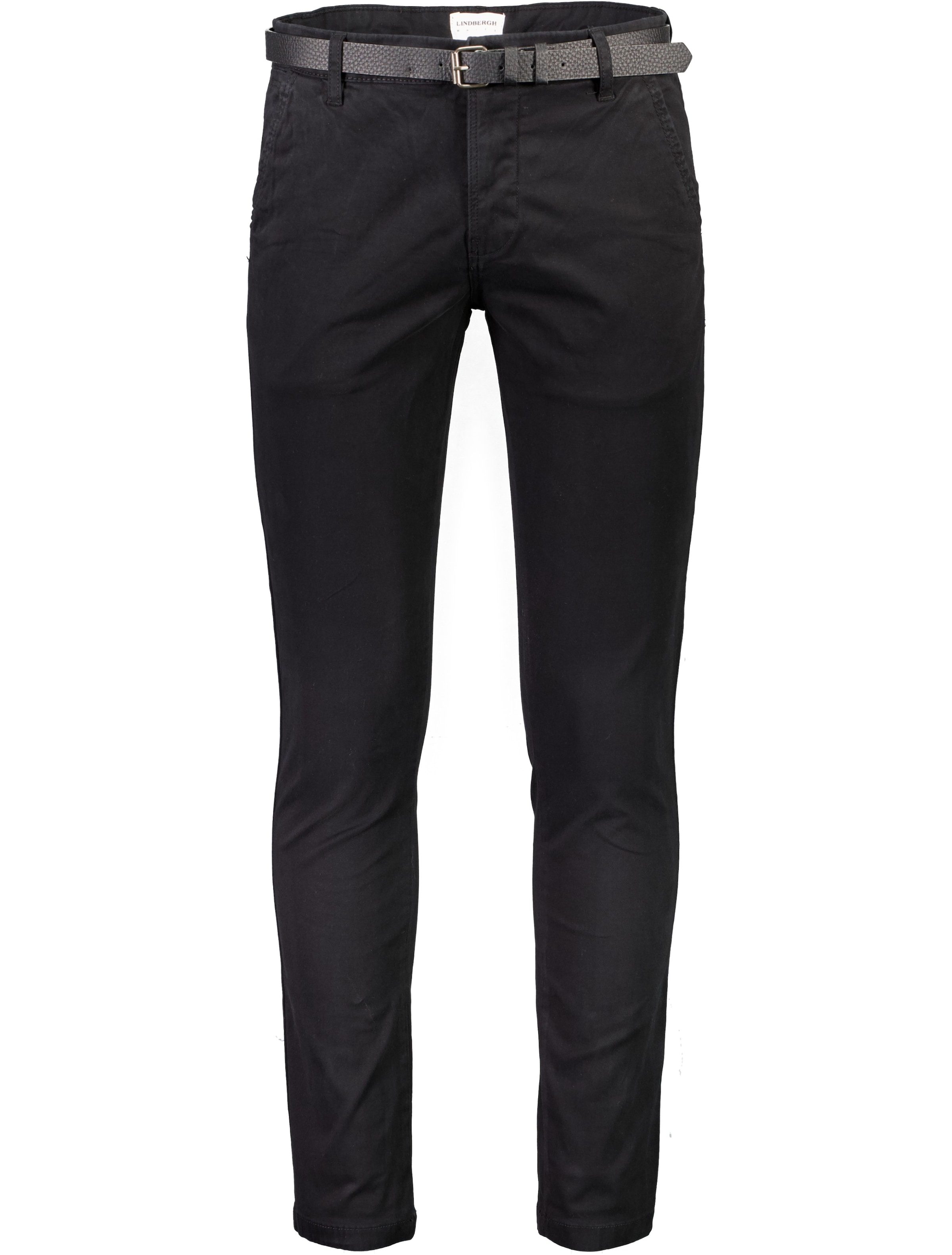 LINDBERGH Chinohose, (2 tlg.), mit Gürtel und Stretch