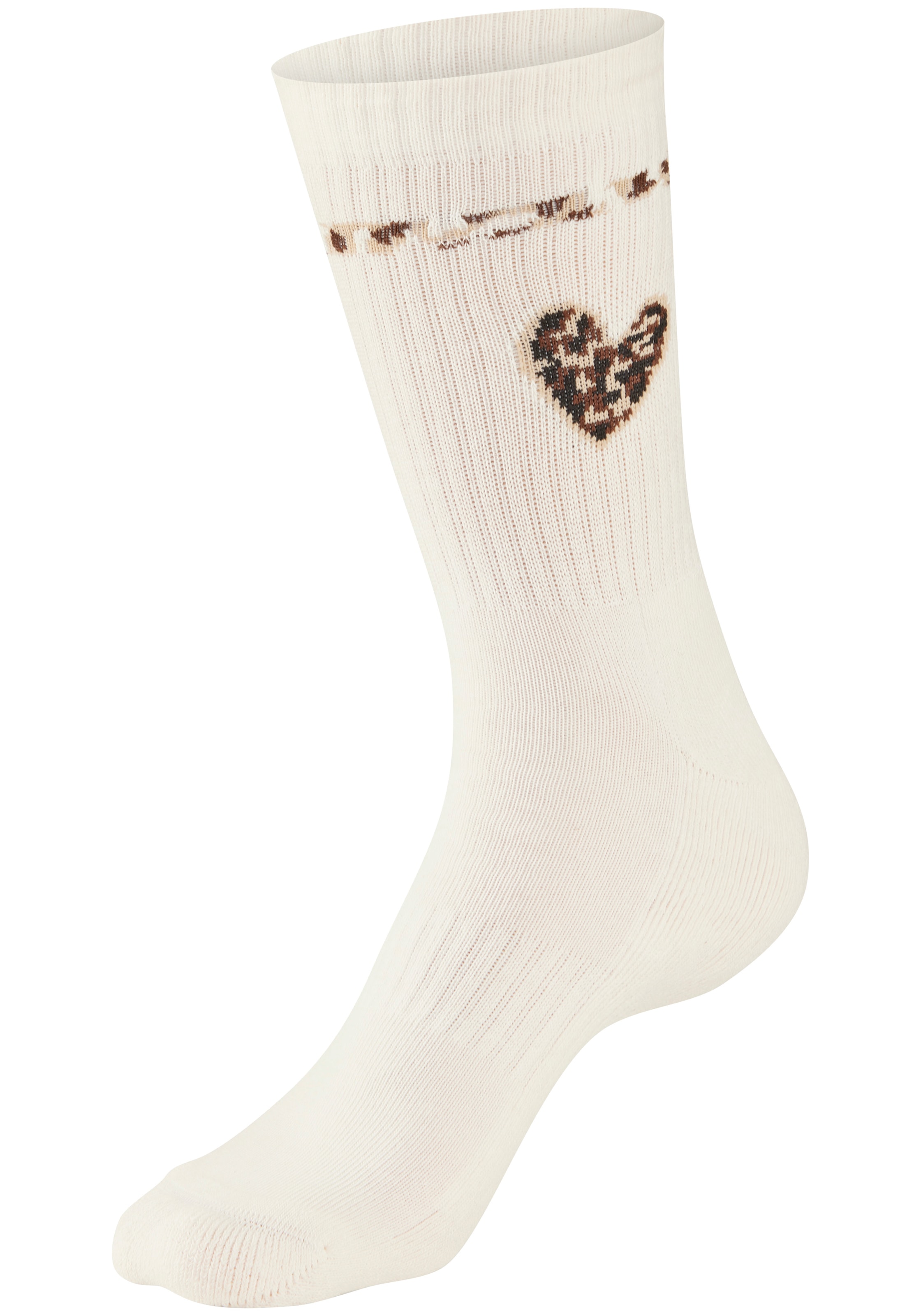 Buffalo Tennissocken »Damen Fussfrottee Sportsocken; modisch« Packung, 5 Paar tlg. in unterschiedlichen Animal Muster Designs