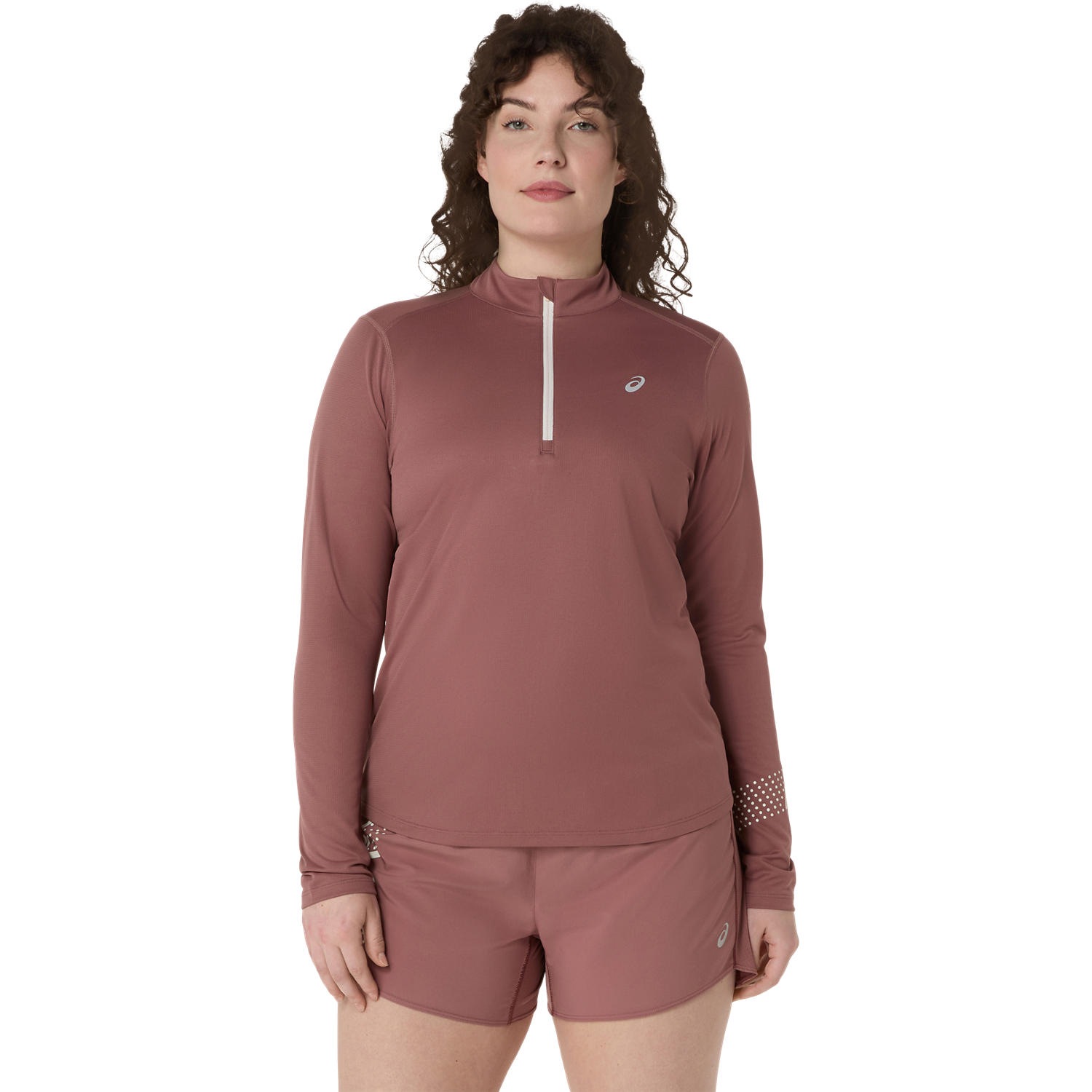 Asics Laufshirt »ASICS ICON 1/2 ZIP LS TOP«