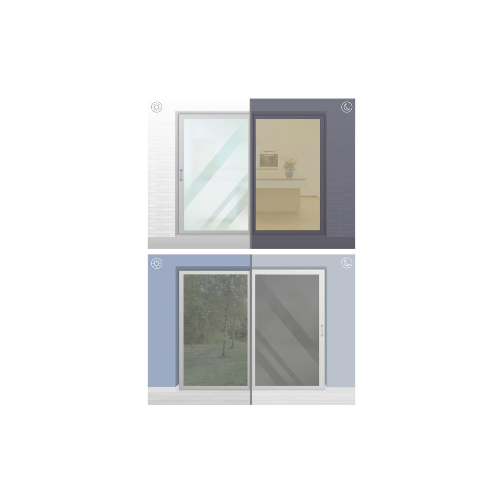 GARDINIA Fensterfolie »Spiegel 90 x 200 cm«
