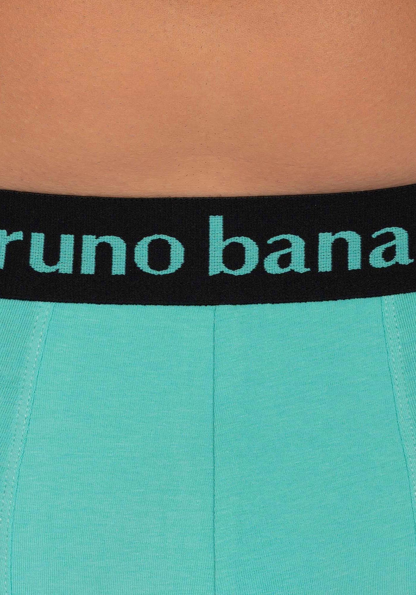 Bruno Banani Boxer, (2er Pack), mit kontrastreichem Logobund