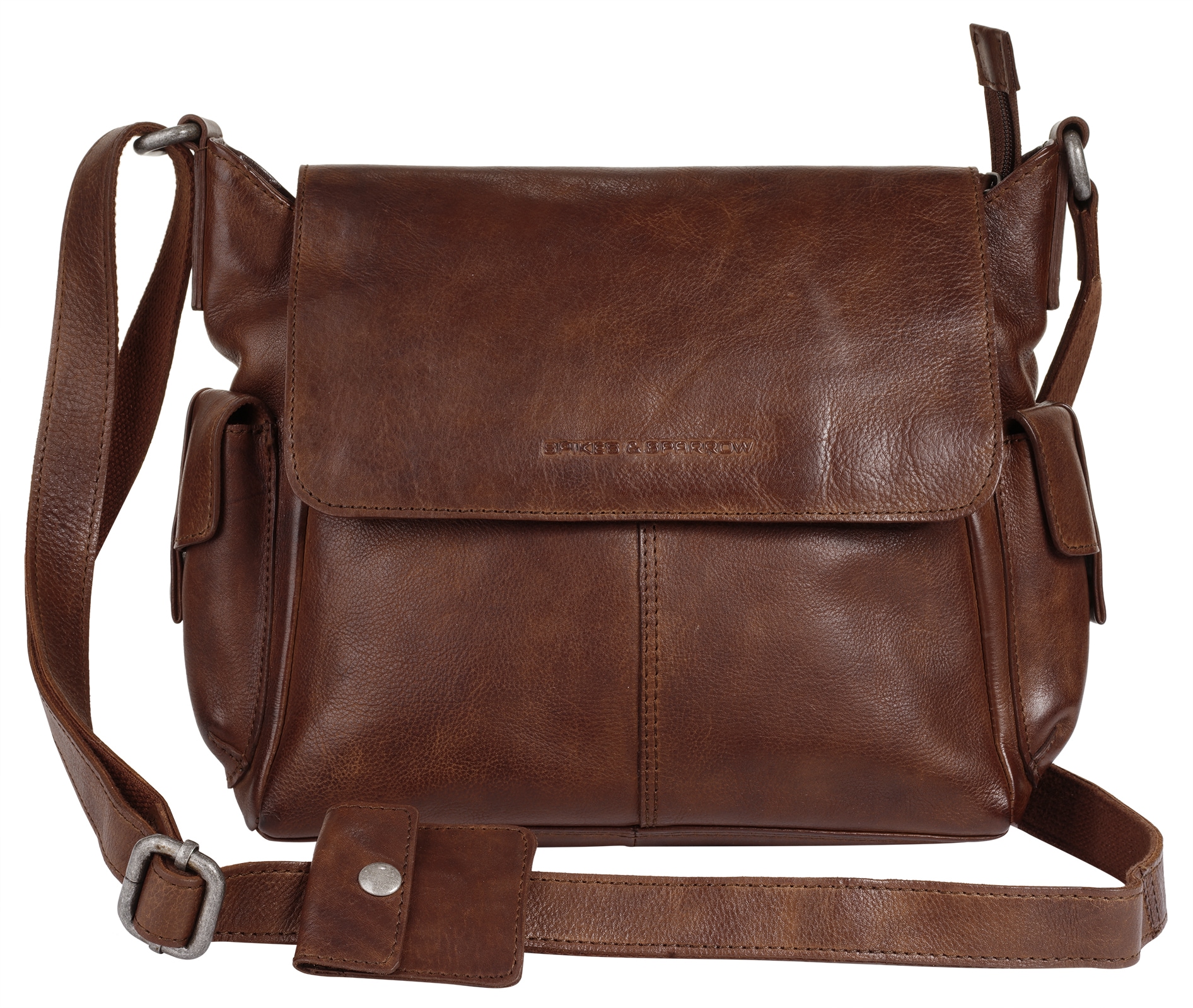 Spikes & Sparrow Sac à bandoulière echt Leder
