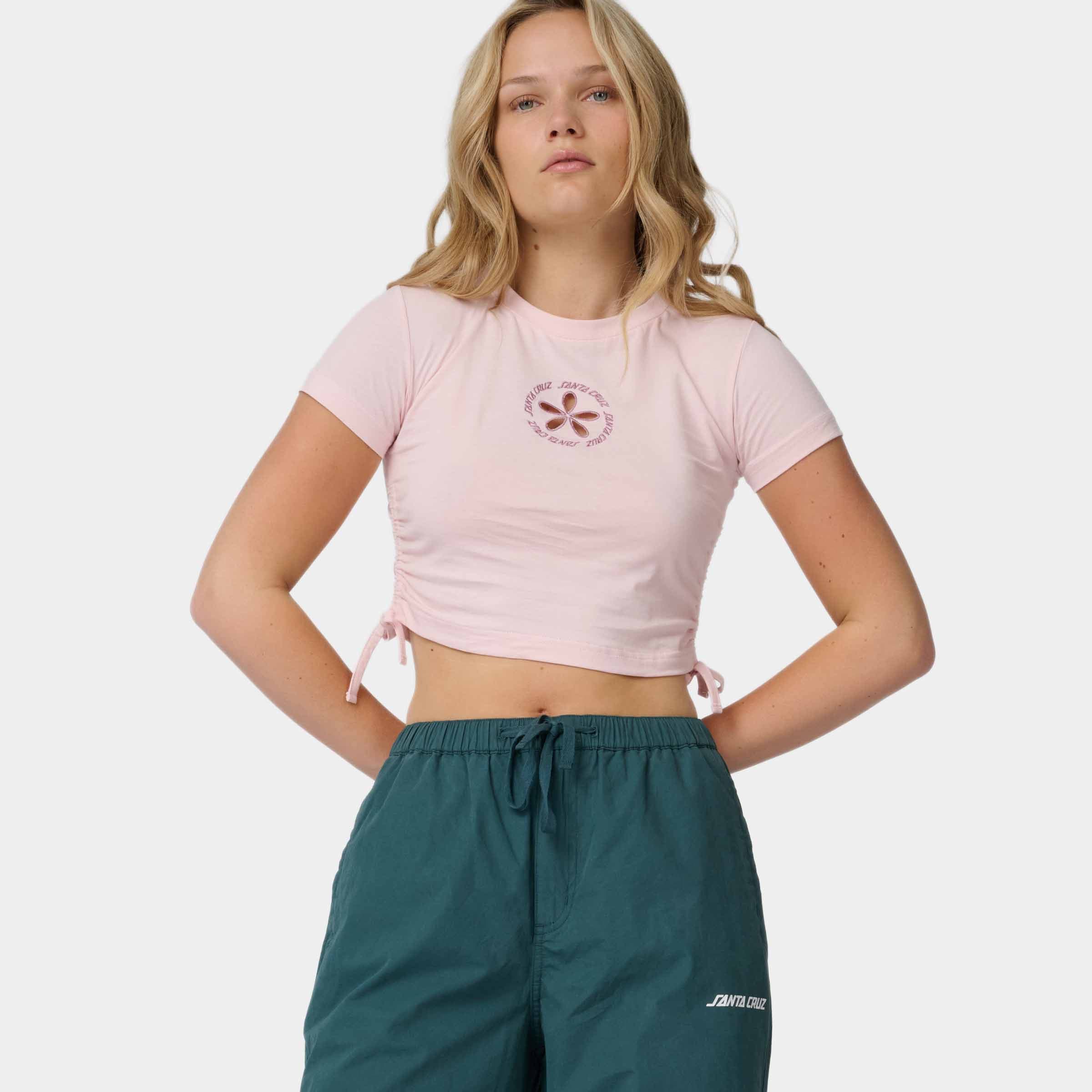 Image of Santa Cruz T-Shirt "RINGED FLOWER TIE T-SHIRT" für sportliche Aktivitäten, sportlicher Stil, für Sportmode
