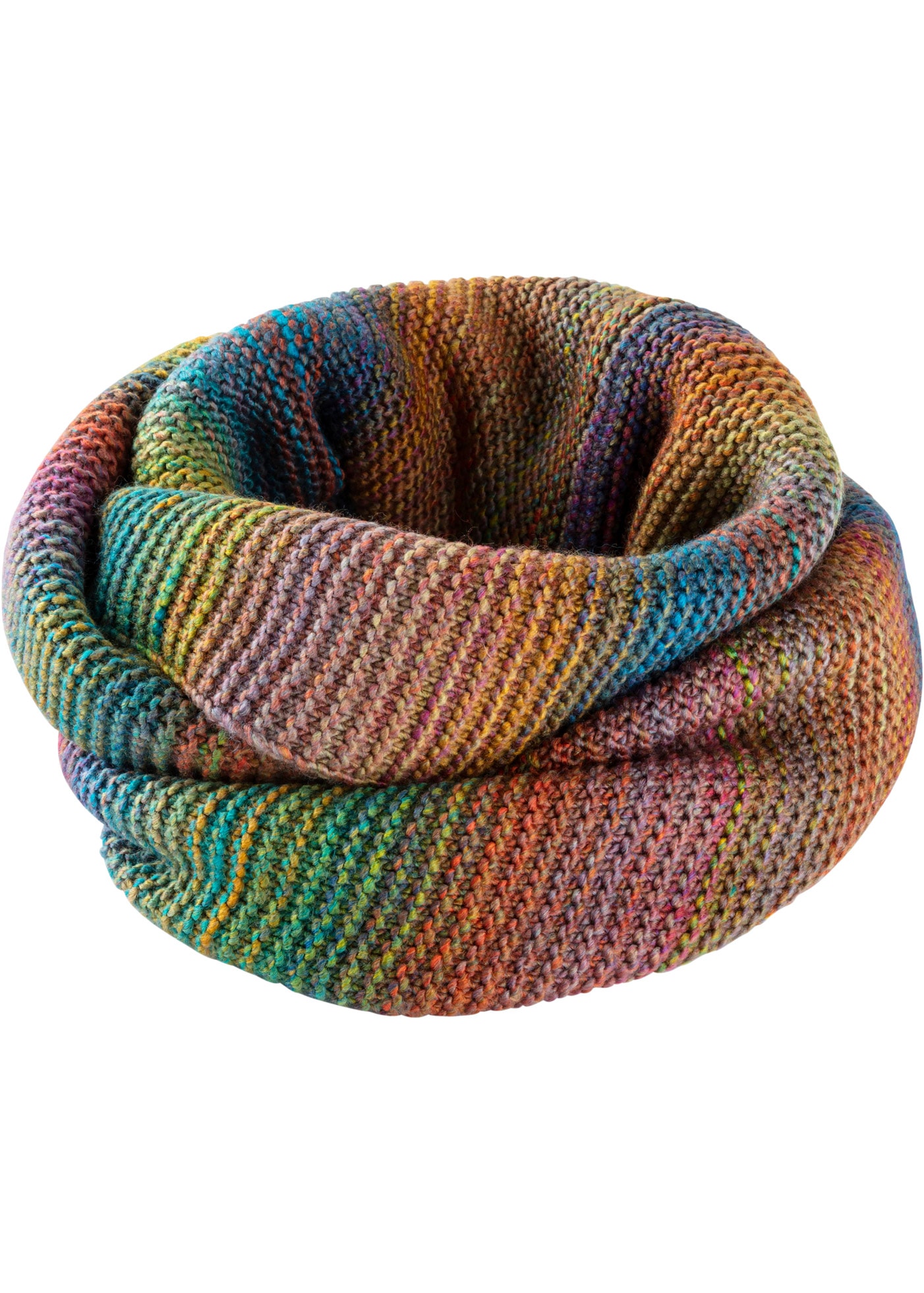 Image of bonprix Loop aus Polyacryl, bunter Farbverlauf, bequeme Passform