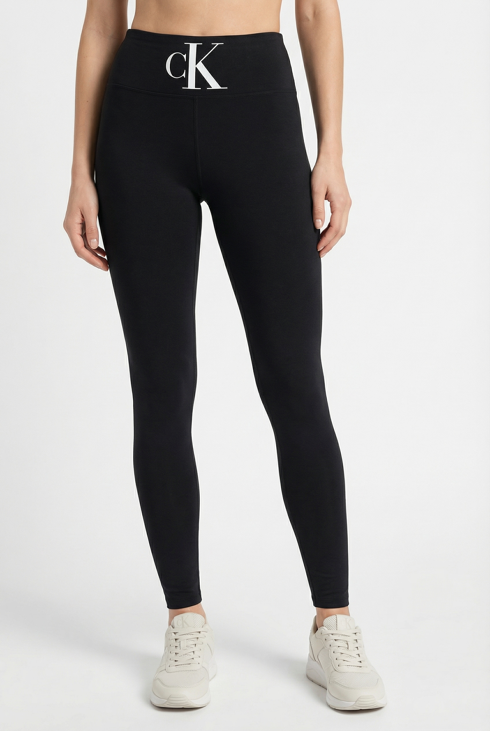 Calvin Klein Jeans Leggings »CKJ WOMEN LEGGING 1P HIGH-WAIST MONOGRAM«  Komfortabler Bund