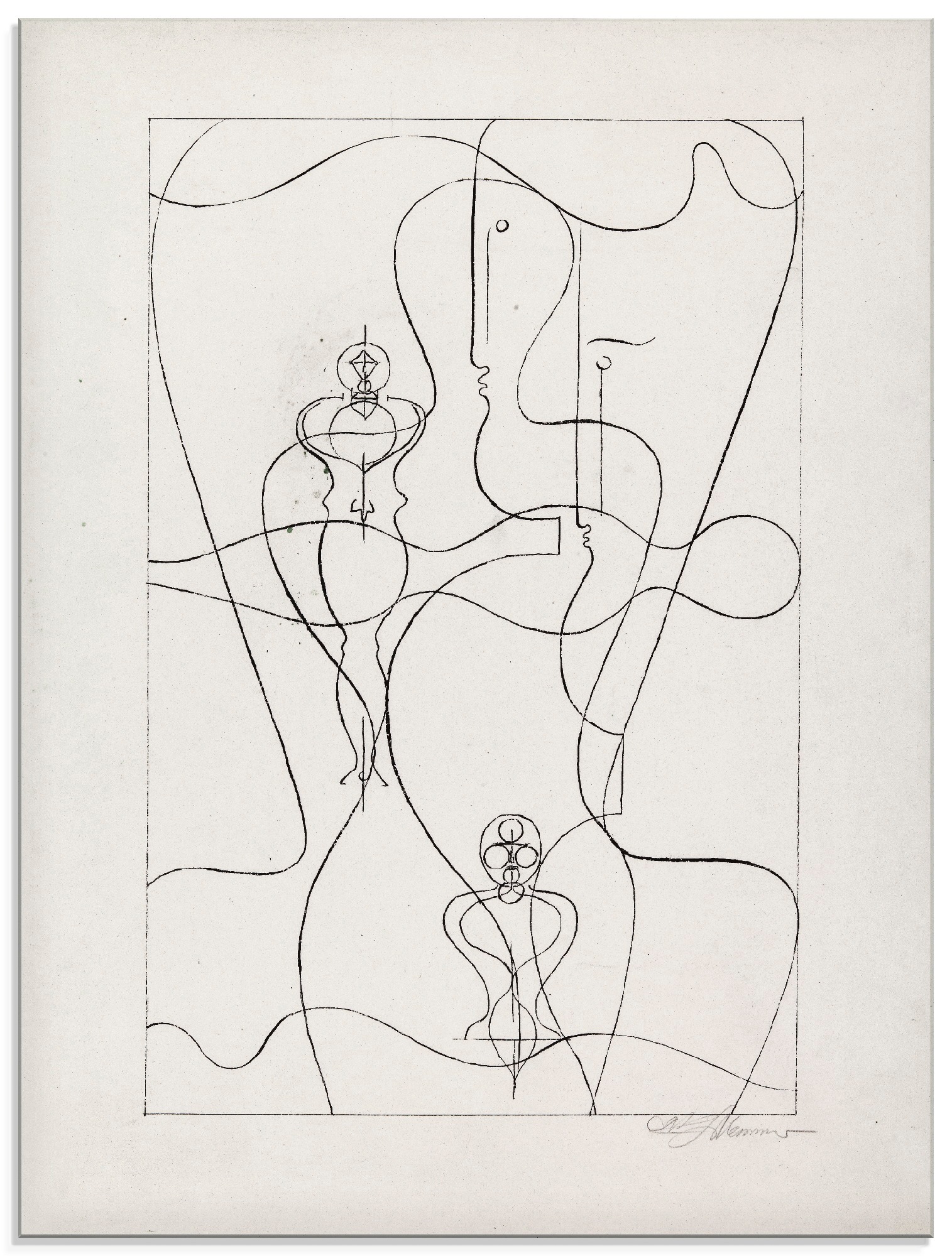 Image of Artland Glasbild »Figurenplan. 1920«, Körper, (1 St.) bei Ackermann Versand Schweiz