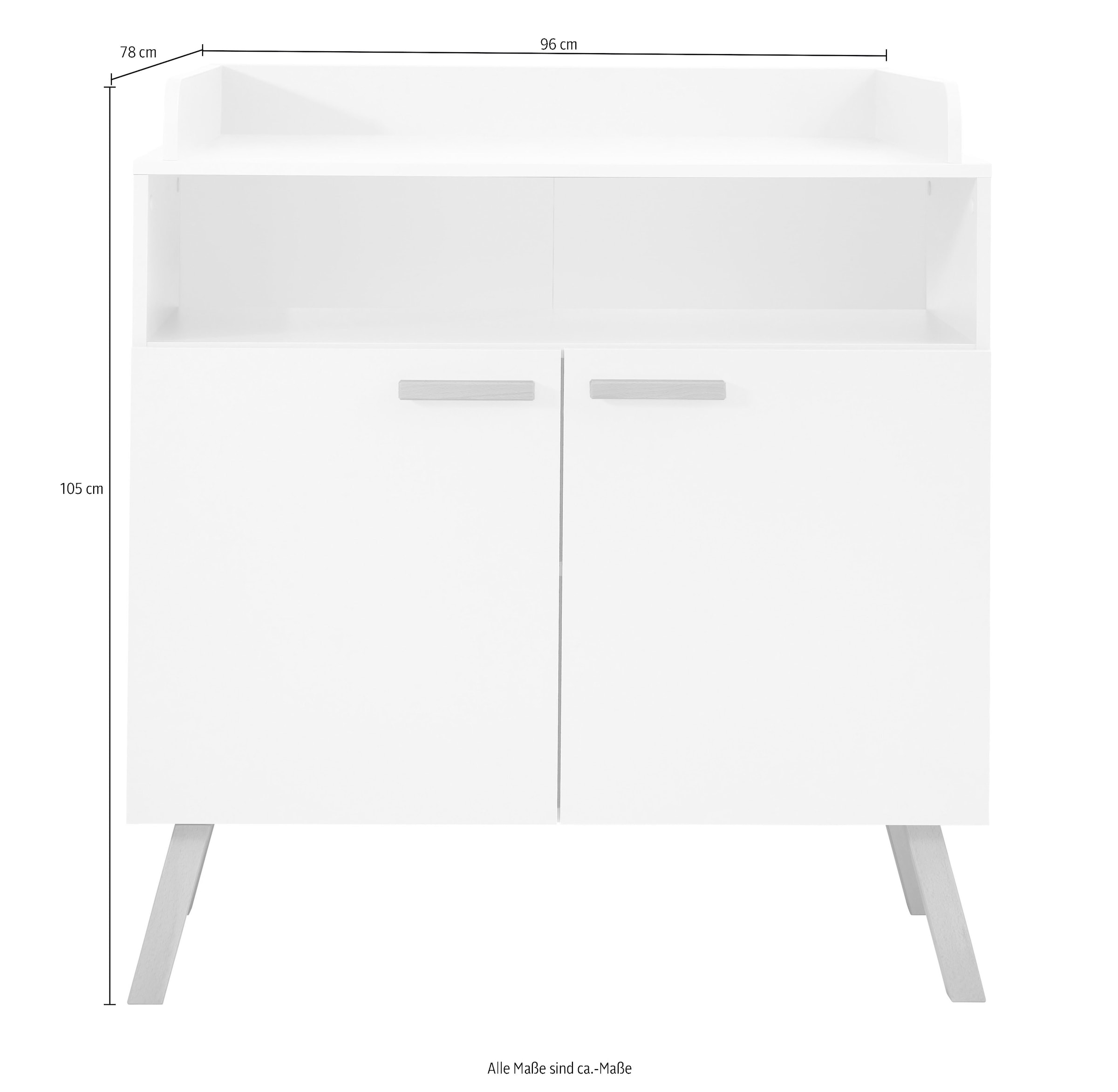 trendteam Commode à langer »Mats« bis 15 kilos 96 cm