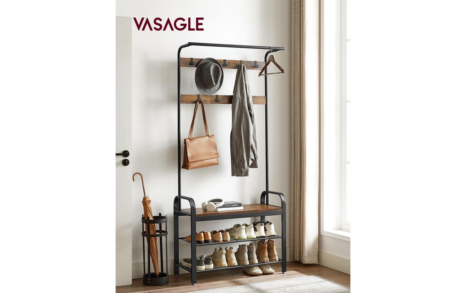 VASAGLE Garderobenleiste »84 cm x 183 cm«