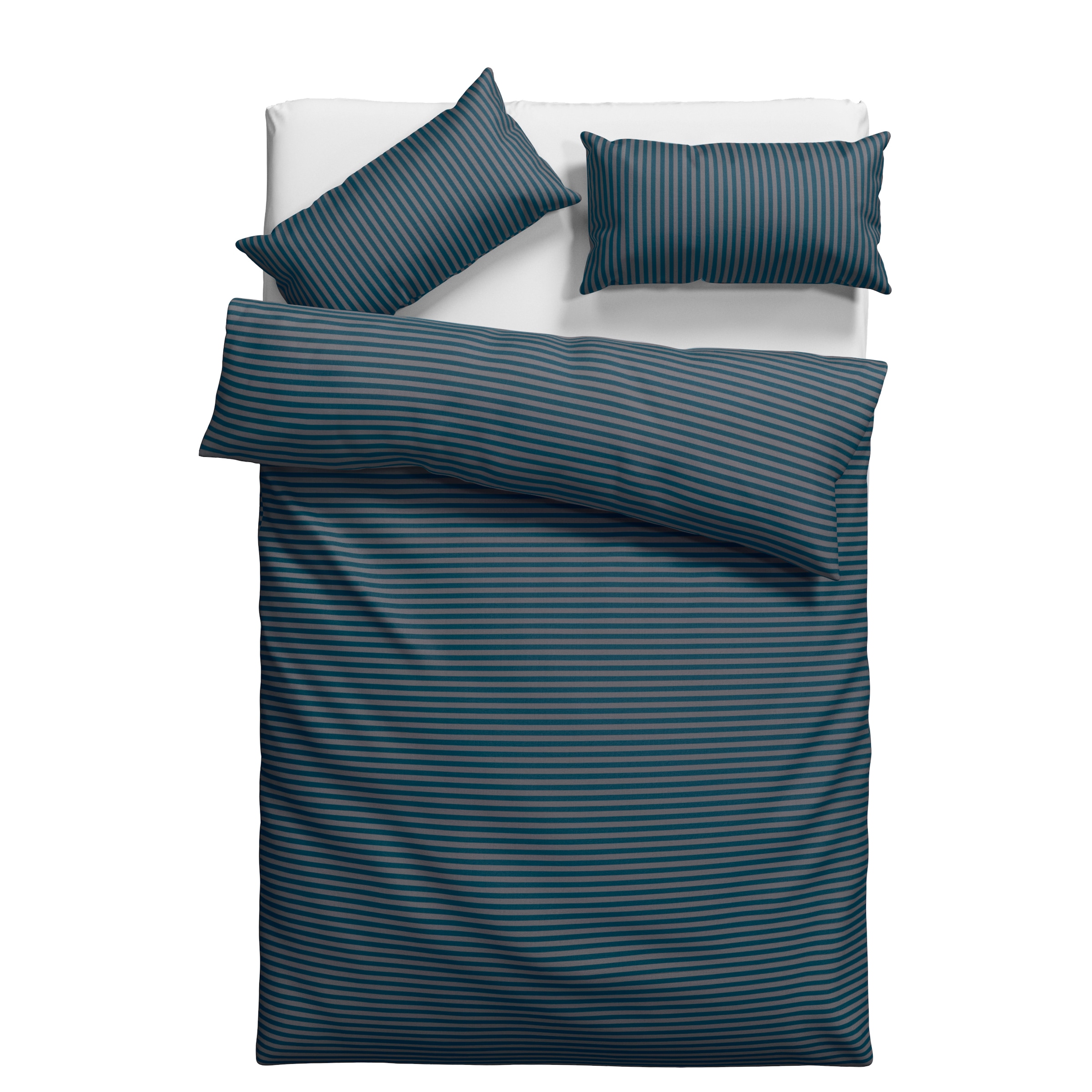 Bruno Banani Bettwäsche »Jassen«, moderne Bettwäsche aus Baumwolle, Bettwäsche mit Streifen-Design